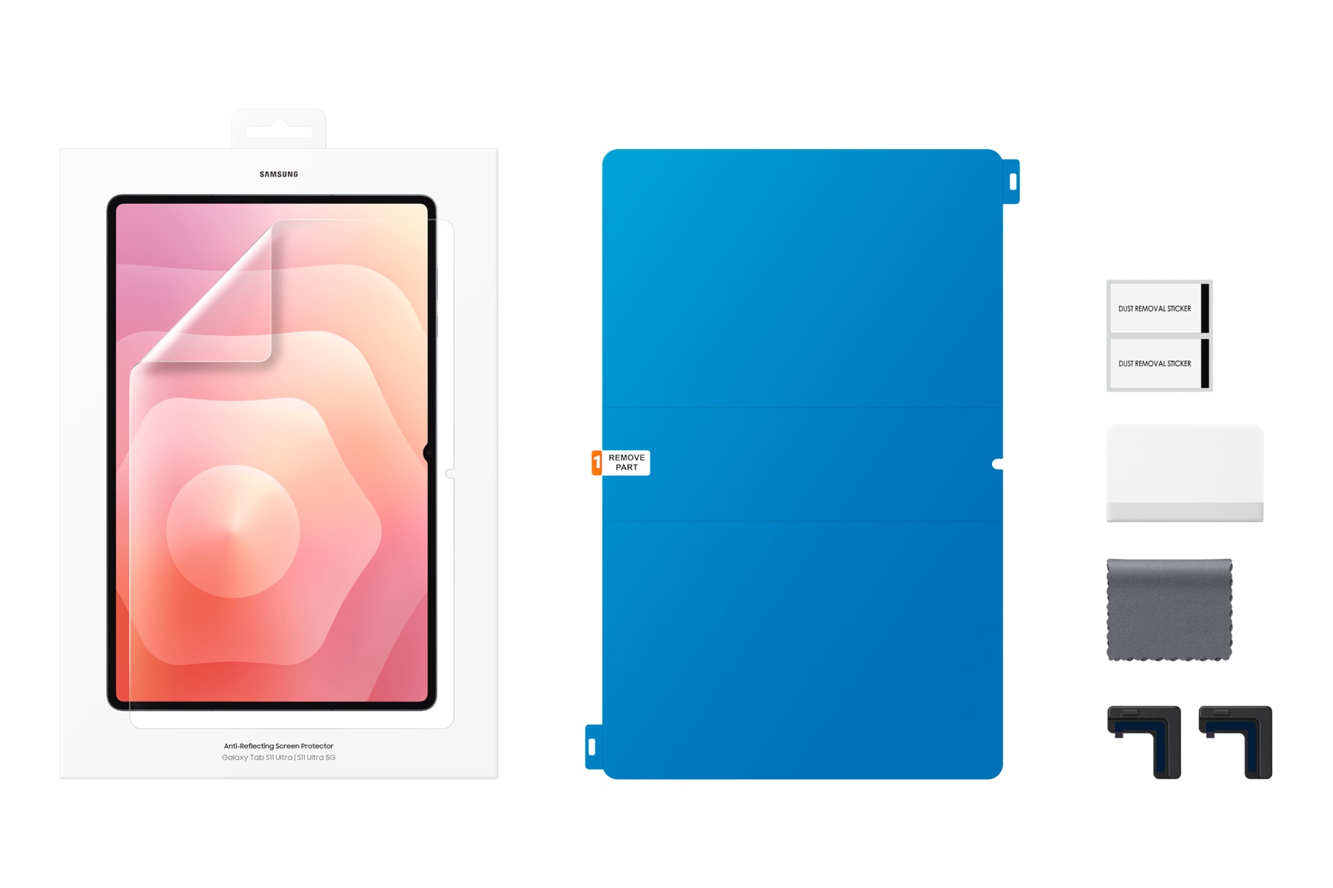 Samsung Displayschutzfolie »Anti-Reflecting Screen Protector« für Samsung Galaxy Tab S11 Ultra Displayschutzfilm, Schutzfolie, Bildschirmschutz, kratz- & stoßfest