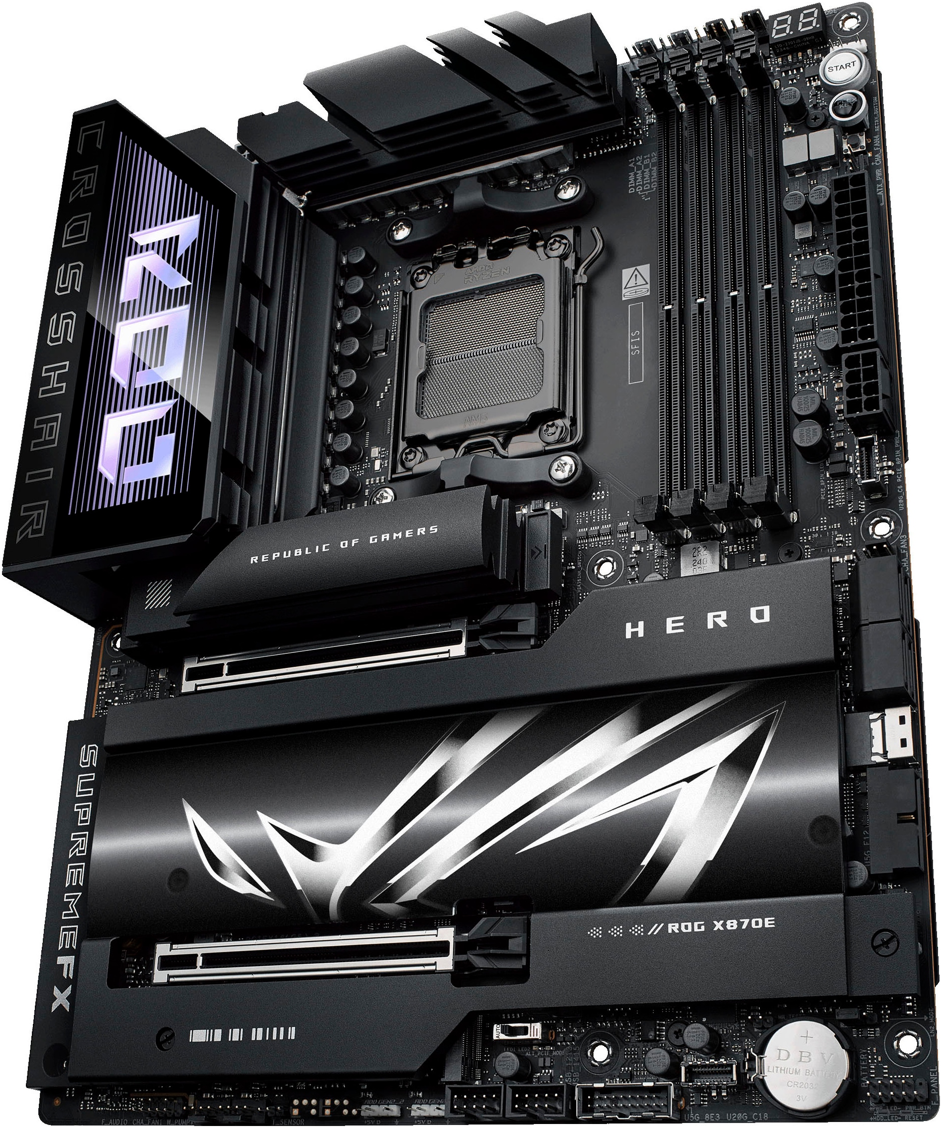 Asus Mainboard »ROG CROSSHAIR X870E HERO«