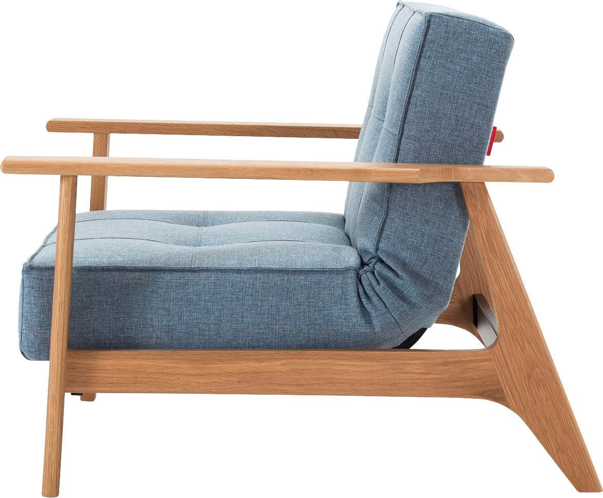 INNOVATION LIVING in in Design bestellen Sessel mit ™ bequem skandinavischen Eiche, Arm, Frej »Splitback«