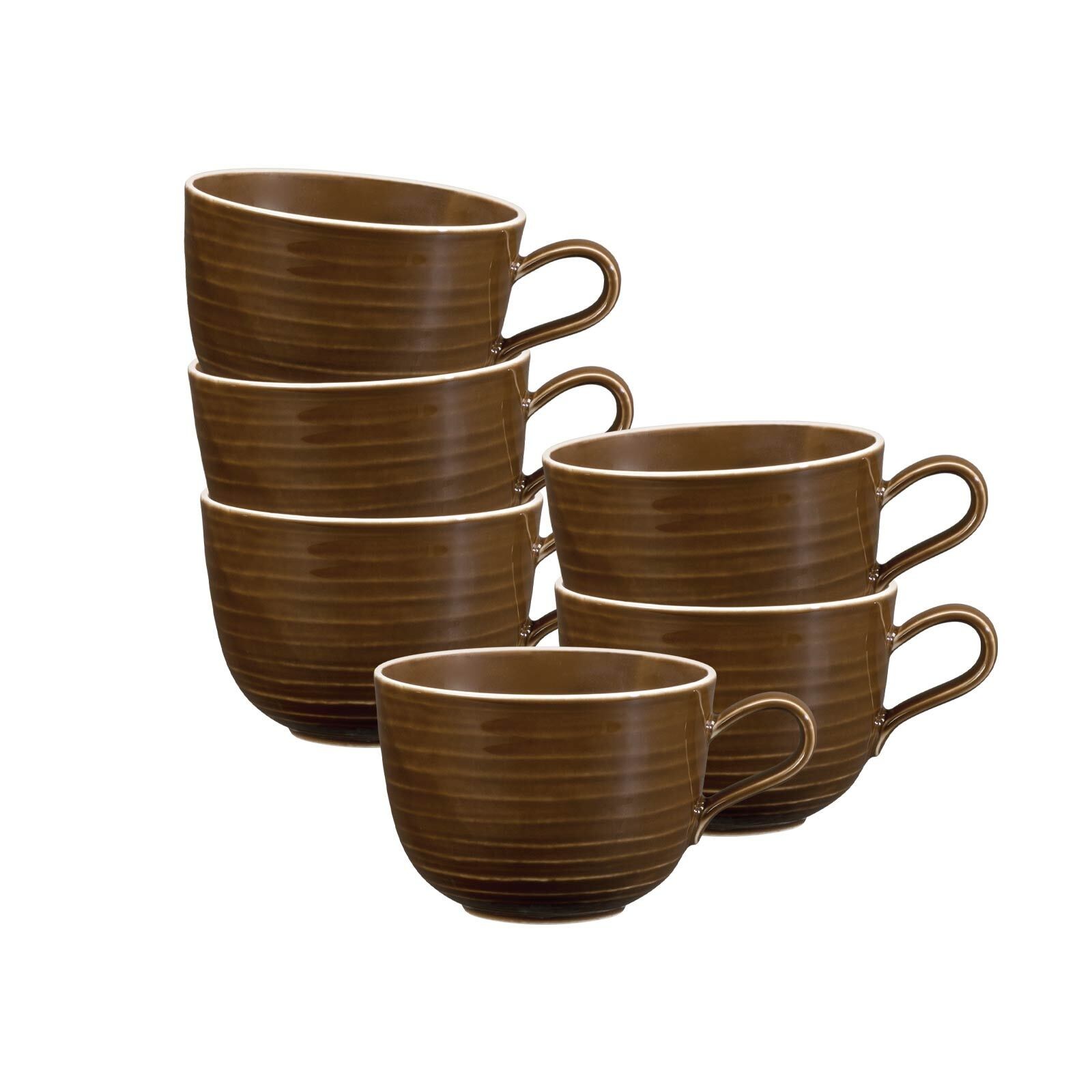 Seltmann Weiden Tasse »Milchkaffeetassen Terra 400 ml 6er Set«