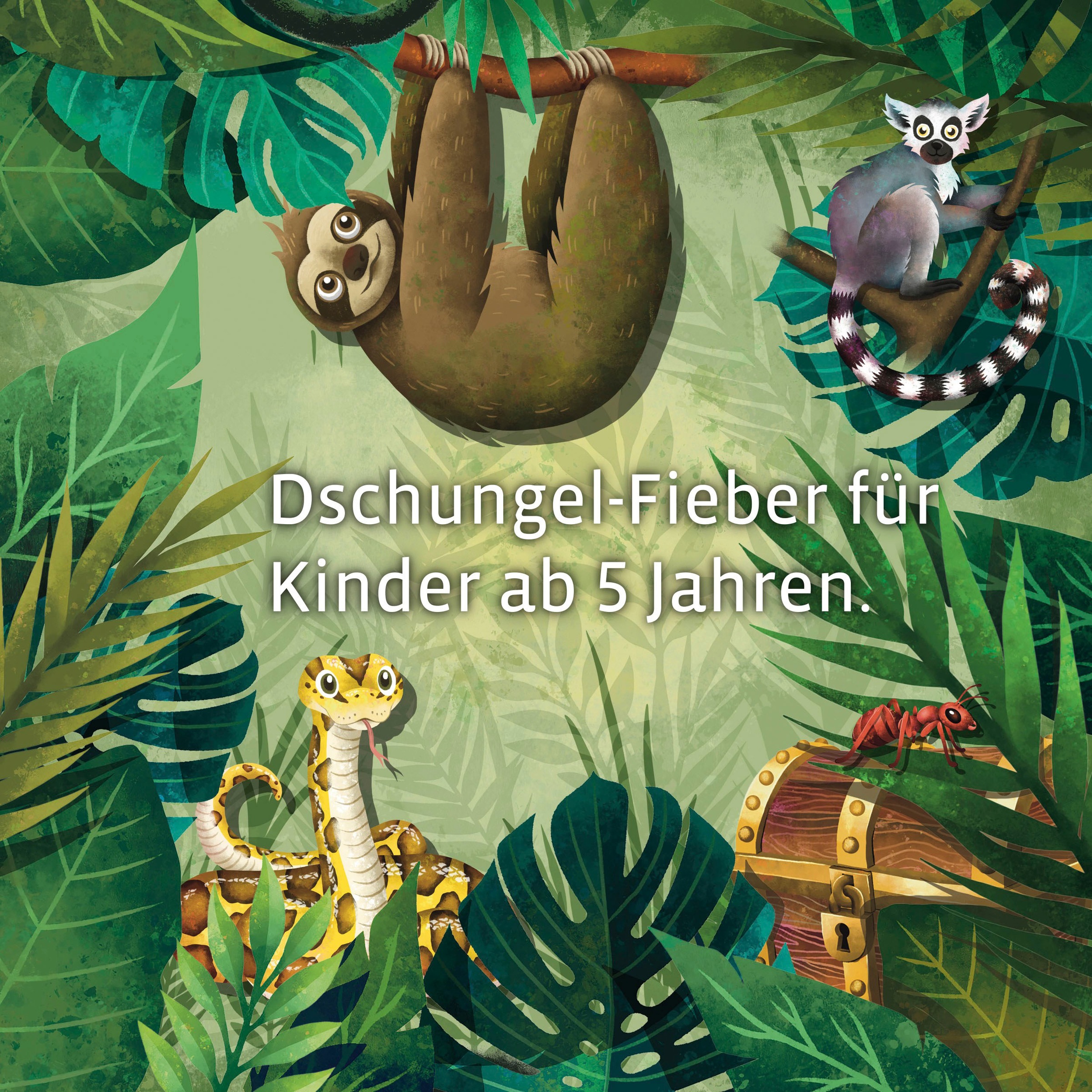Kosmos Spiel »EXIT, Das Spiel Kids: Rätselspaß im Dschungel«, Made in Germany