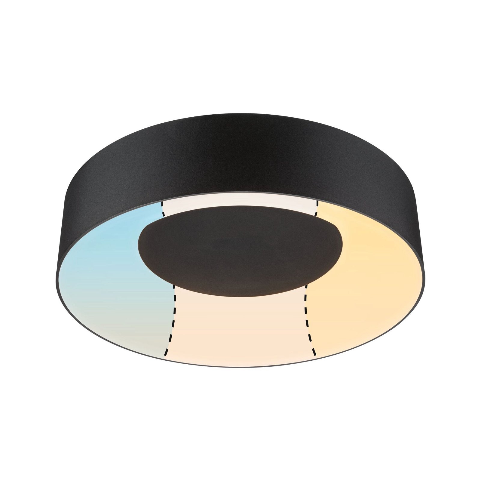 Paulmann LED Deckenleuchte »Selection Bathroom Casca IP44 1x16W 300mm, 230V Metall/Kunststoff«, 1 flammig, WhiteSwitch