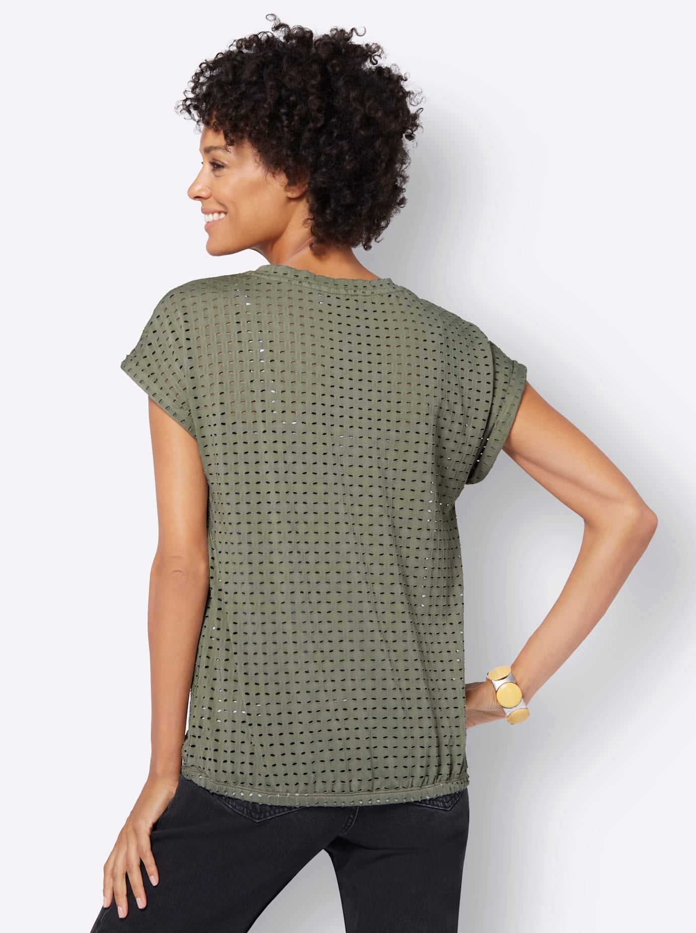 Casual Looks Kurzarmshirt »Shirt«, (1 tlg.)