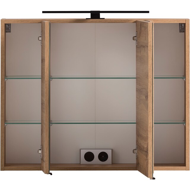 HELD MÖBEL Badmöbel-Set »Lana«, (Komplett-Set), Badezimmer-Set, 2-teilig,  inkl. Waschbecken, 80 cm breit bequem kaufen