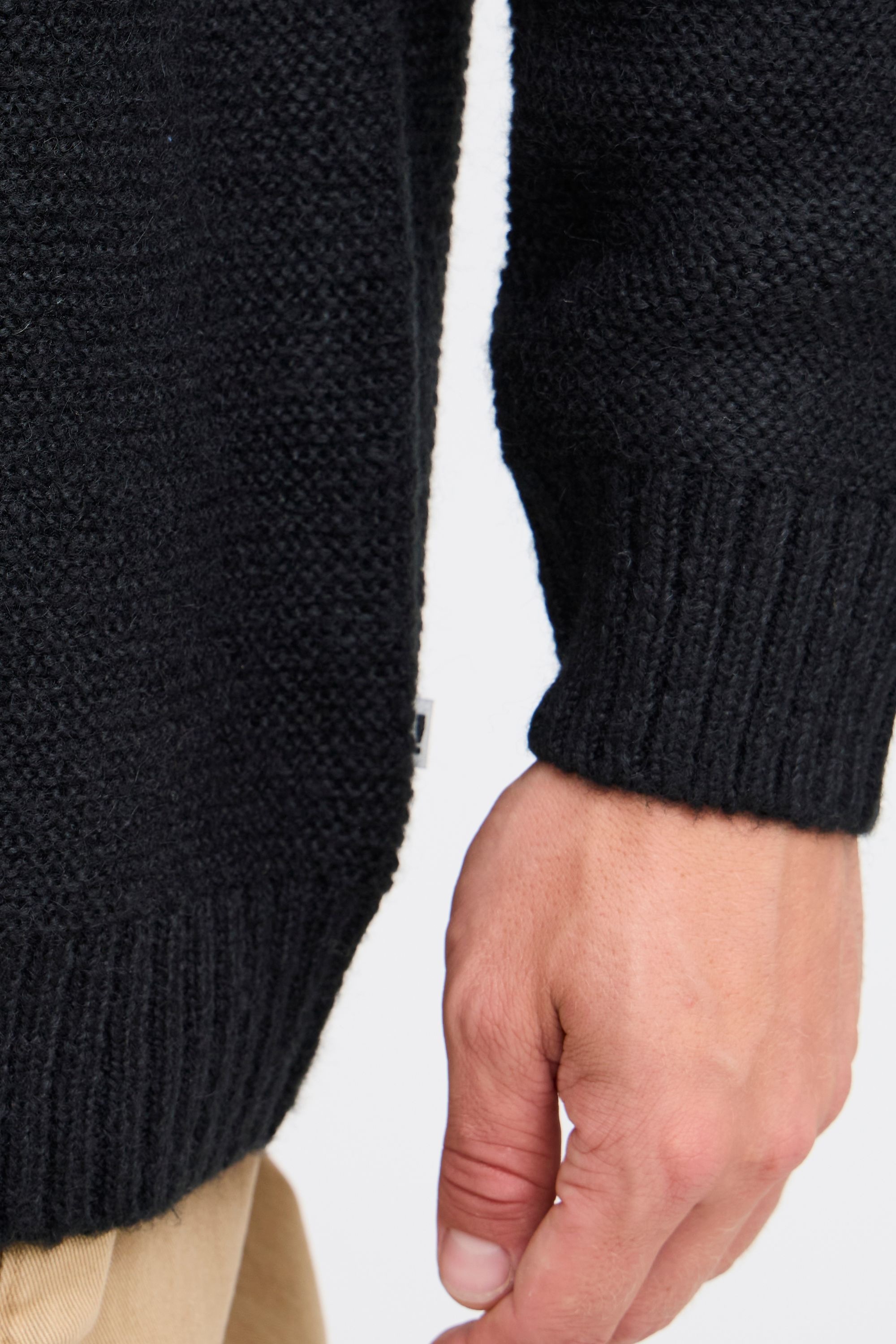 !Solid Strickfleece-Pullover »Strickpullover SDNOHAR«