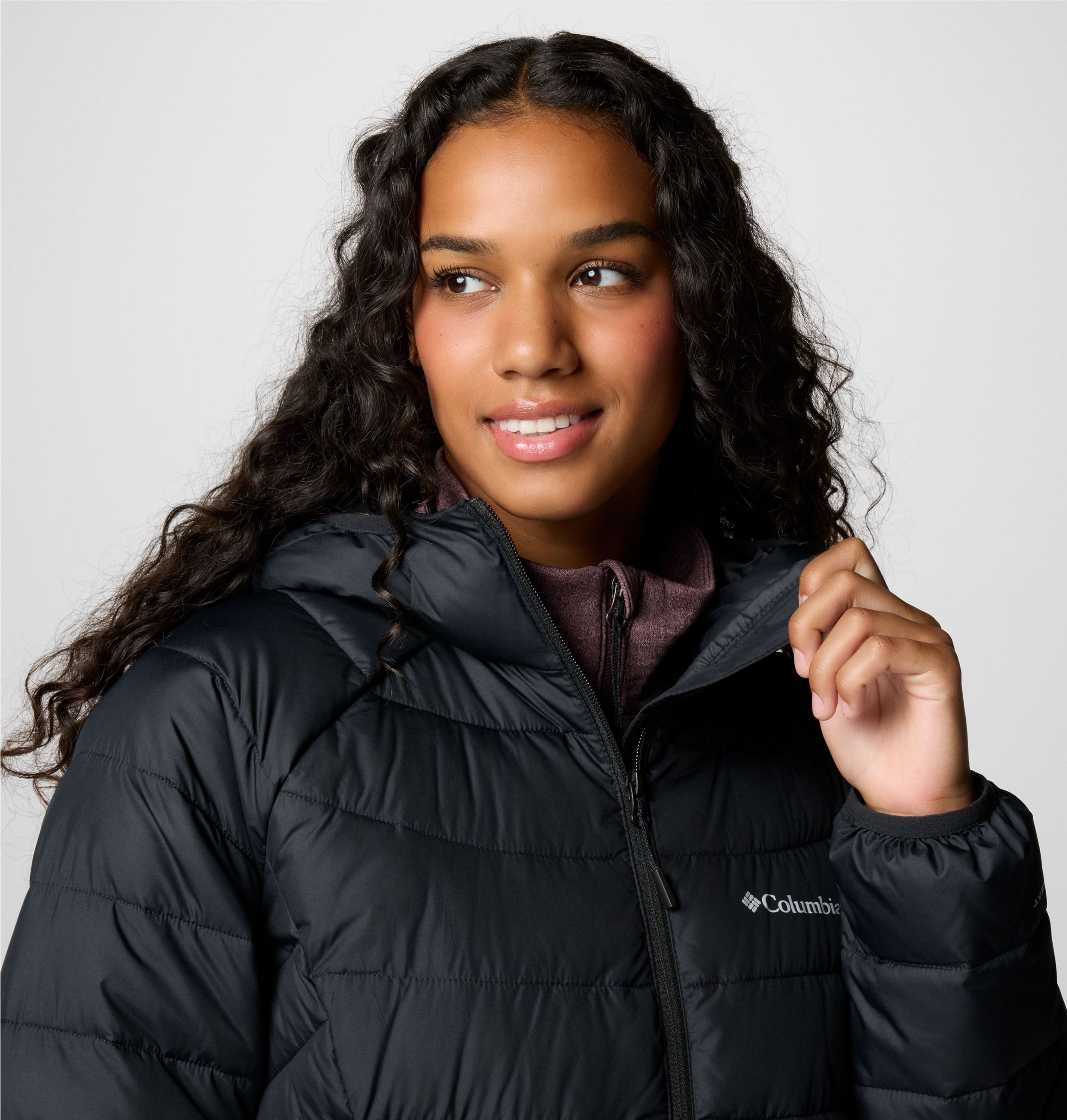 Columbia Steppmantel »POWDER LITE II MID JACKET«, (1 tlg.)