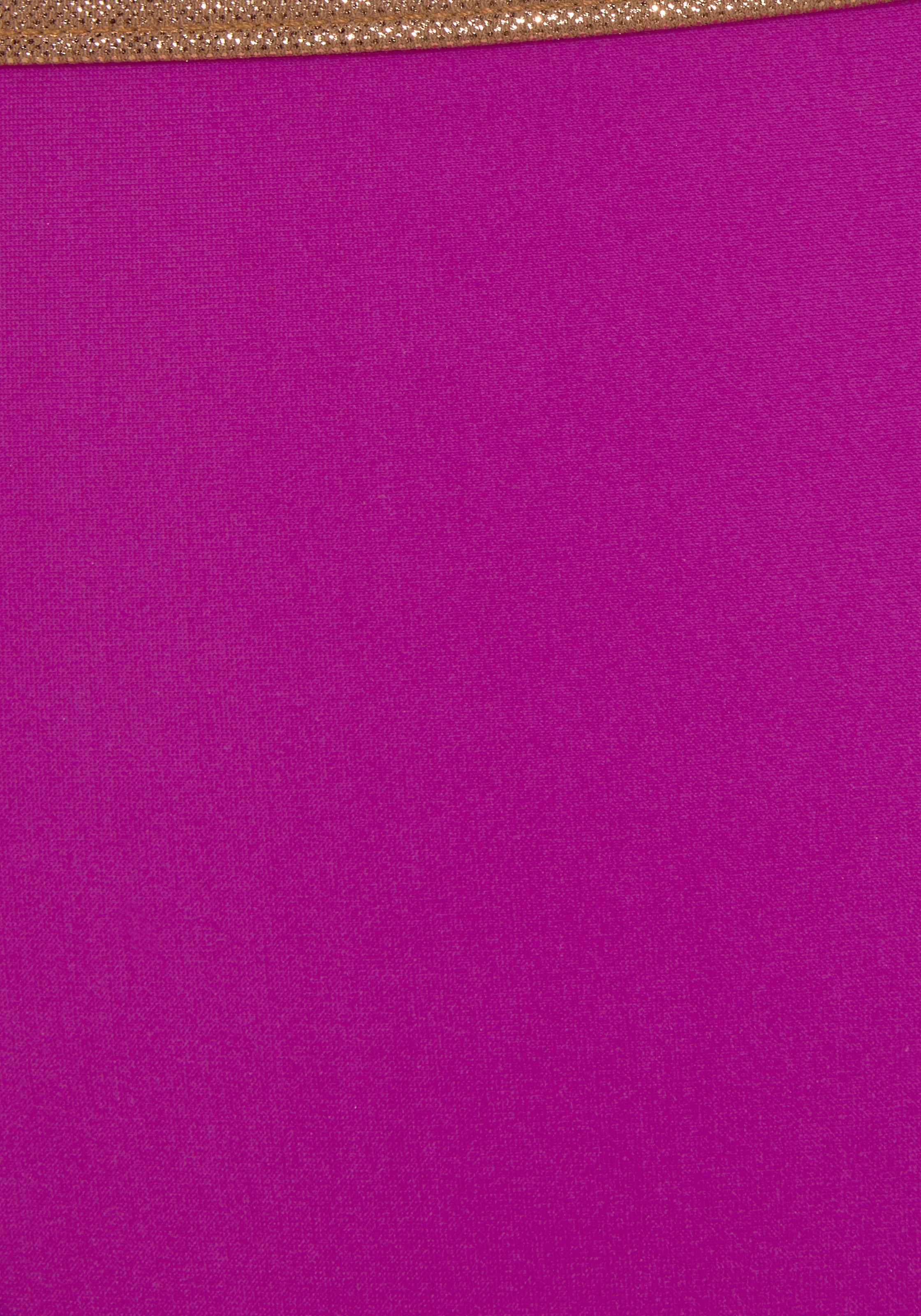 Bruno Banani Bikini-Hose »Milano« mit kupferfarbener Paspel