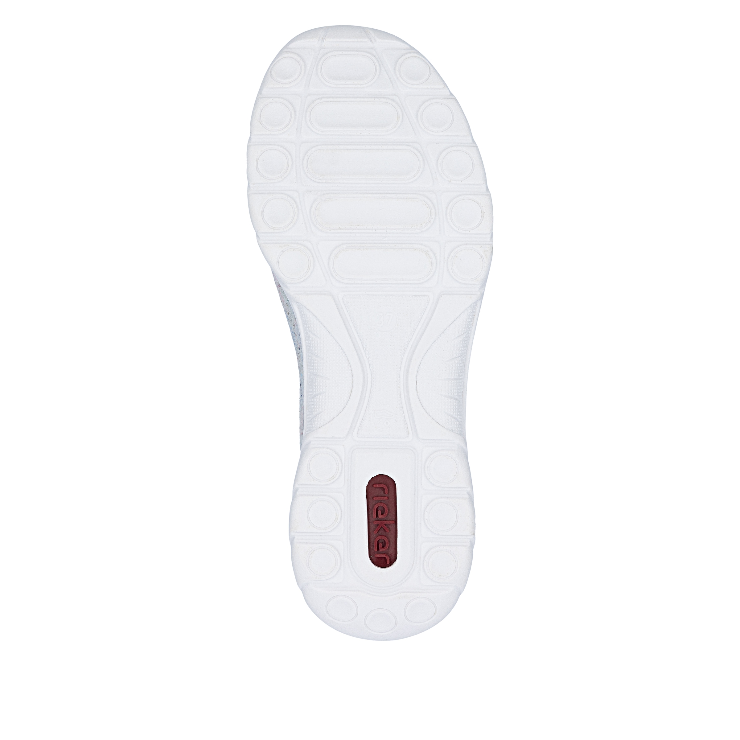 Rieker Slip-On Sneaker  Schlupfschuh, Freizeitsneaker, Halbschuh mit MemoSoft-Ausstattung