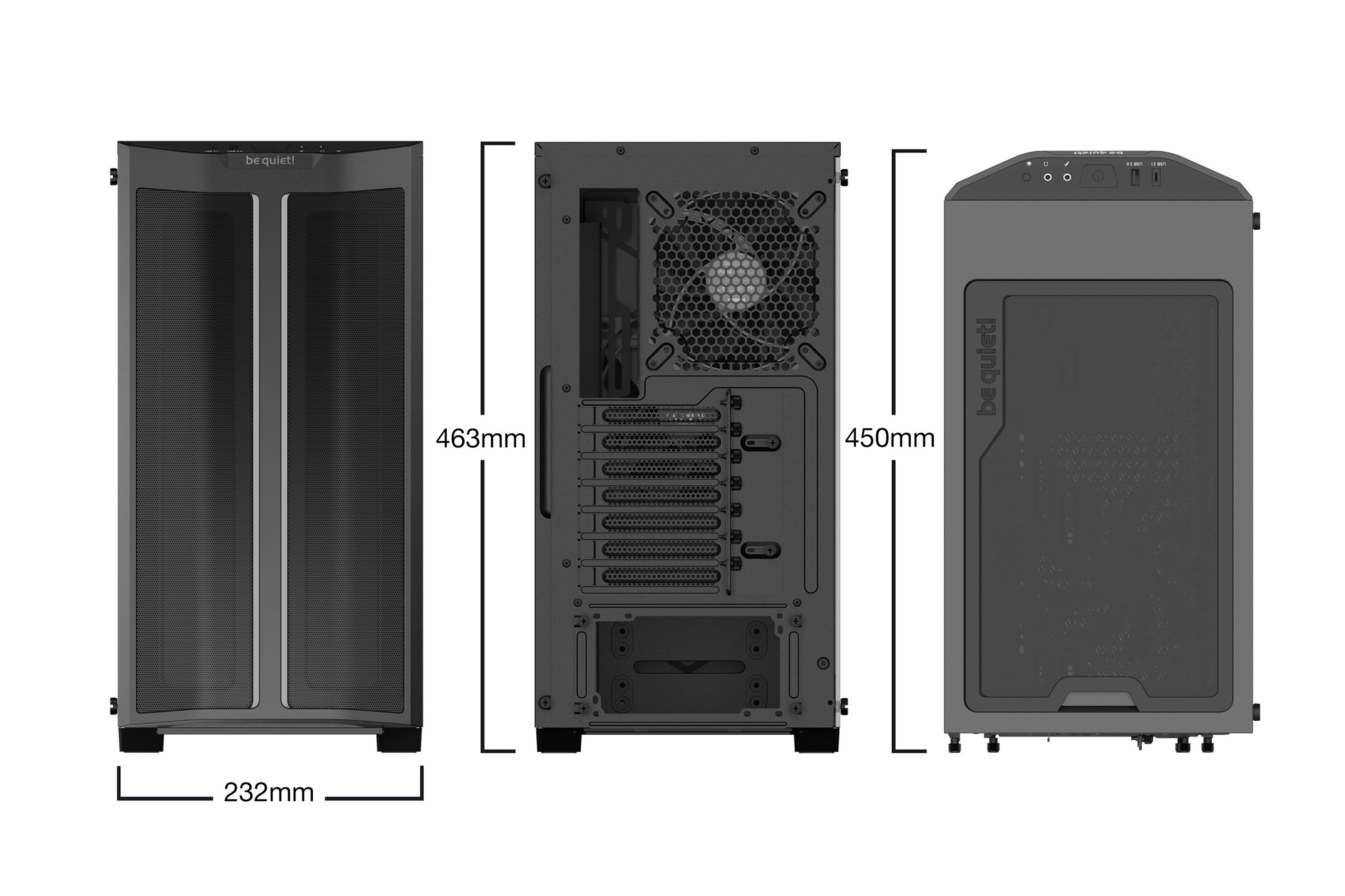 be quiet! PC-Gehäuse »Pure Base 500DX«