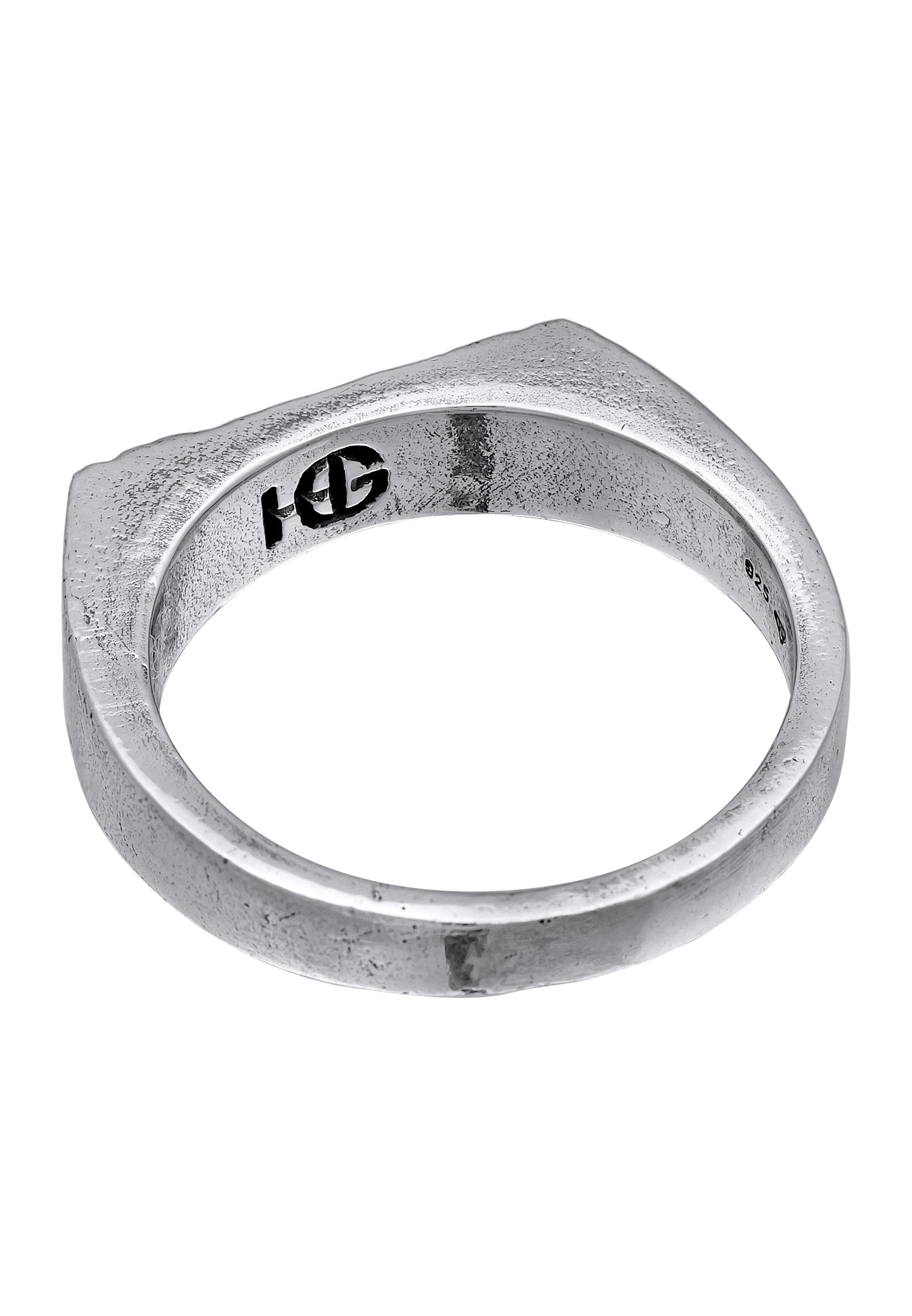 HAZE & GLORY Siegelring »Ring Rough Bar Ring 925 Silber«