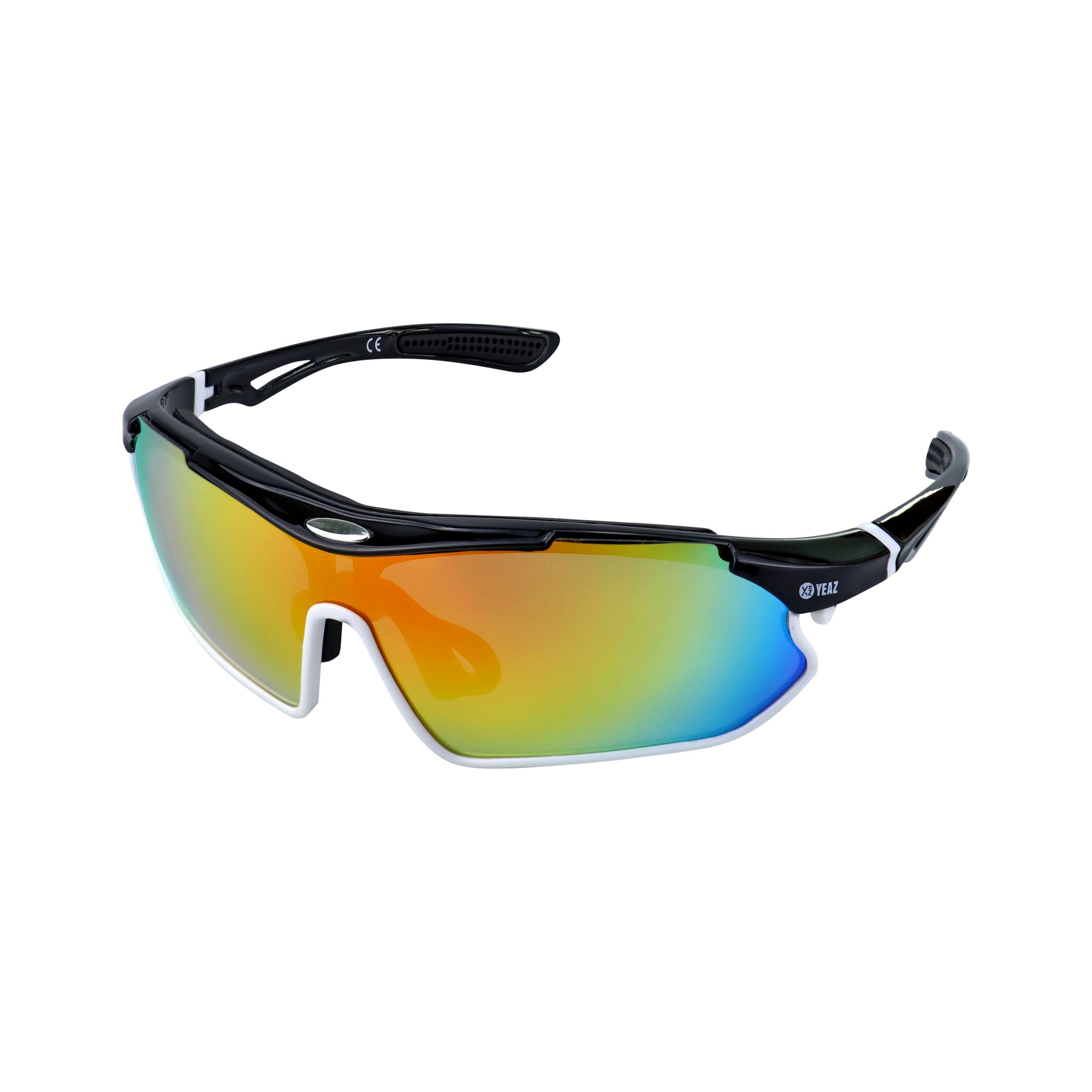 YEAZ Sonnenbrille »Sport-Sonnenbrille schwarz/weiß/rot SUNRAY«