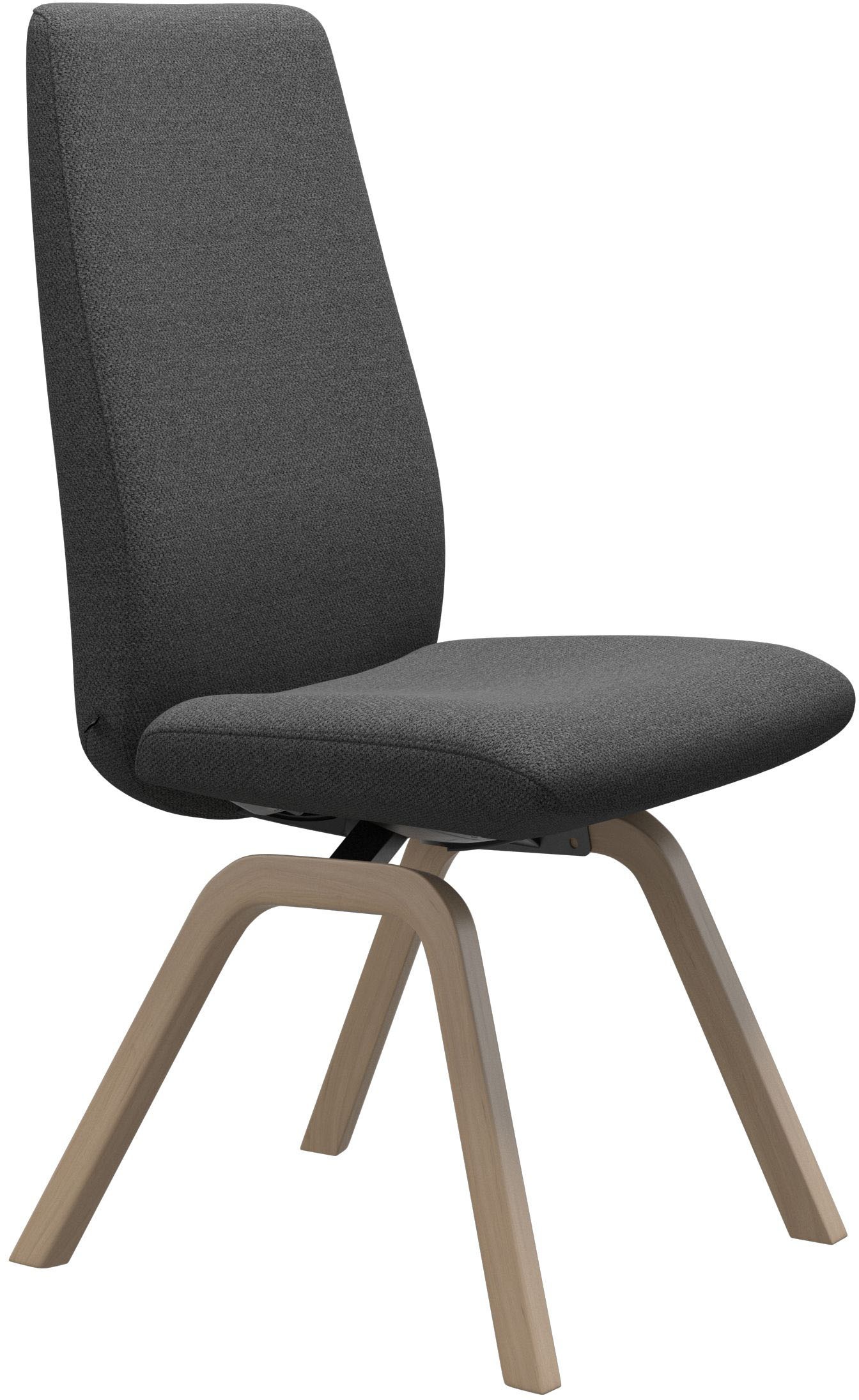 Stressless® Polsterstuhl »Laurel«, ROHLEDER Stoff Q2 FARON, High Back, Größe L, mit schräggestellten Beinen in Eiche natur
