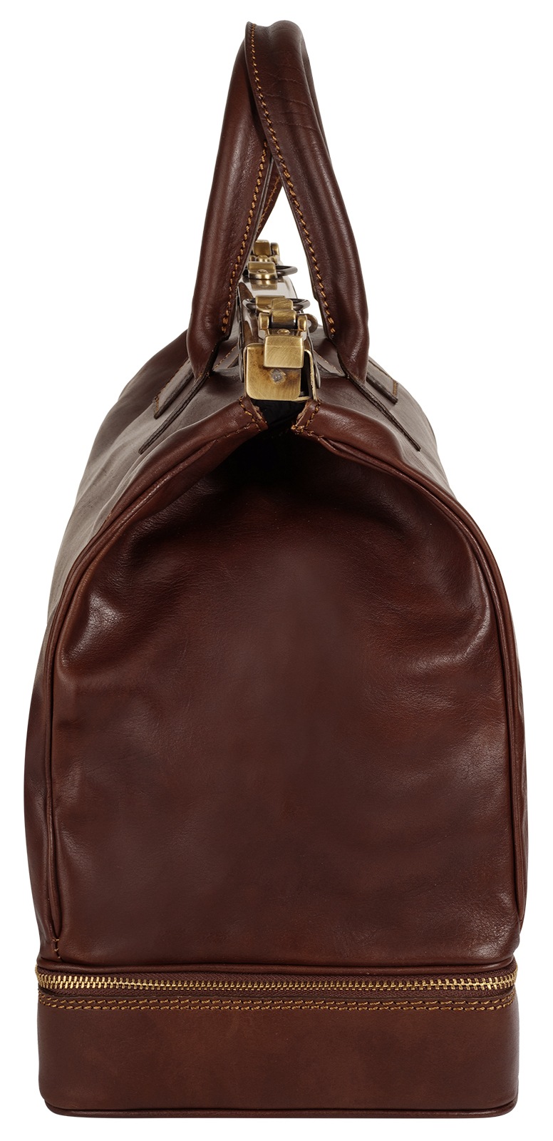 Piké Reisetasche echt Leder, Made in Italy