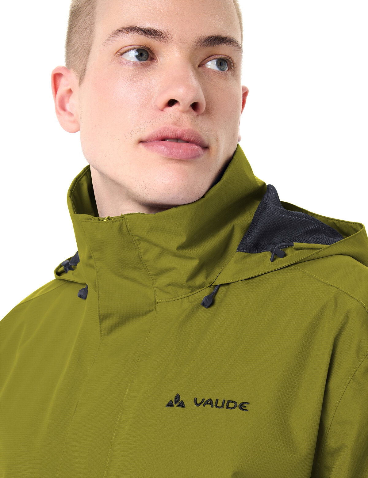 VAUDE Regenjacke »Men's Escape Light Jacket« mit Kapuze für Wanderungen und Trekking, atmungsaktiv, wasserdicht, winddicht
