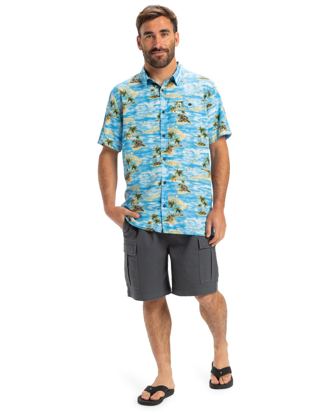 Quiksilver Kurzarmhemd »Safe Paradise«