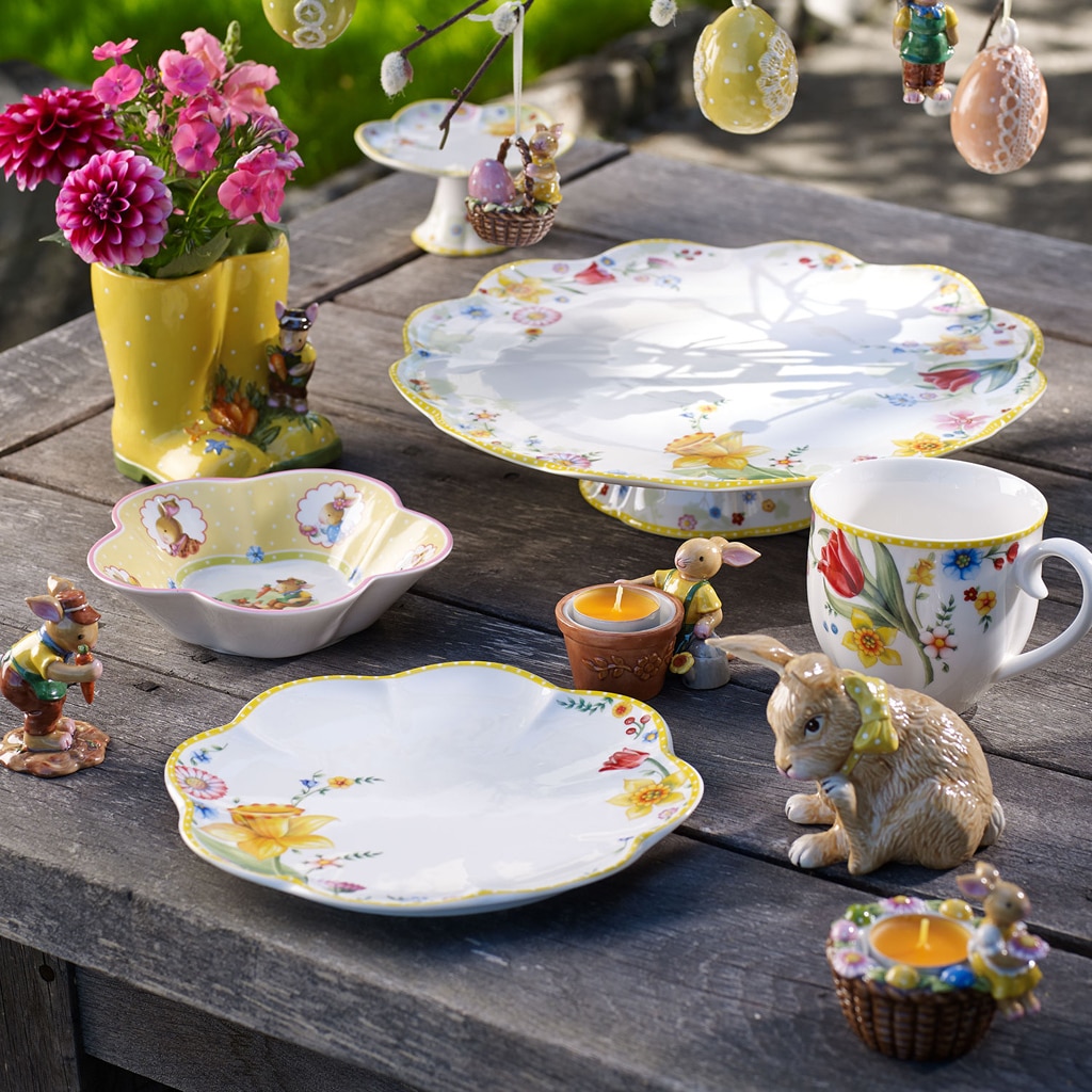 Villeroy & Boch Frühstücksteller »Frühstücksteller Spring Awakening ø 22,3 cm bunt«