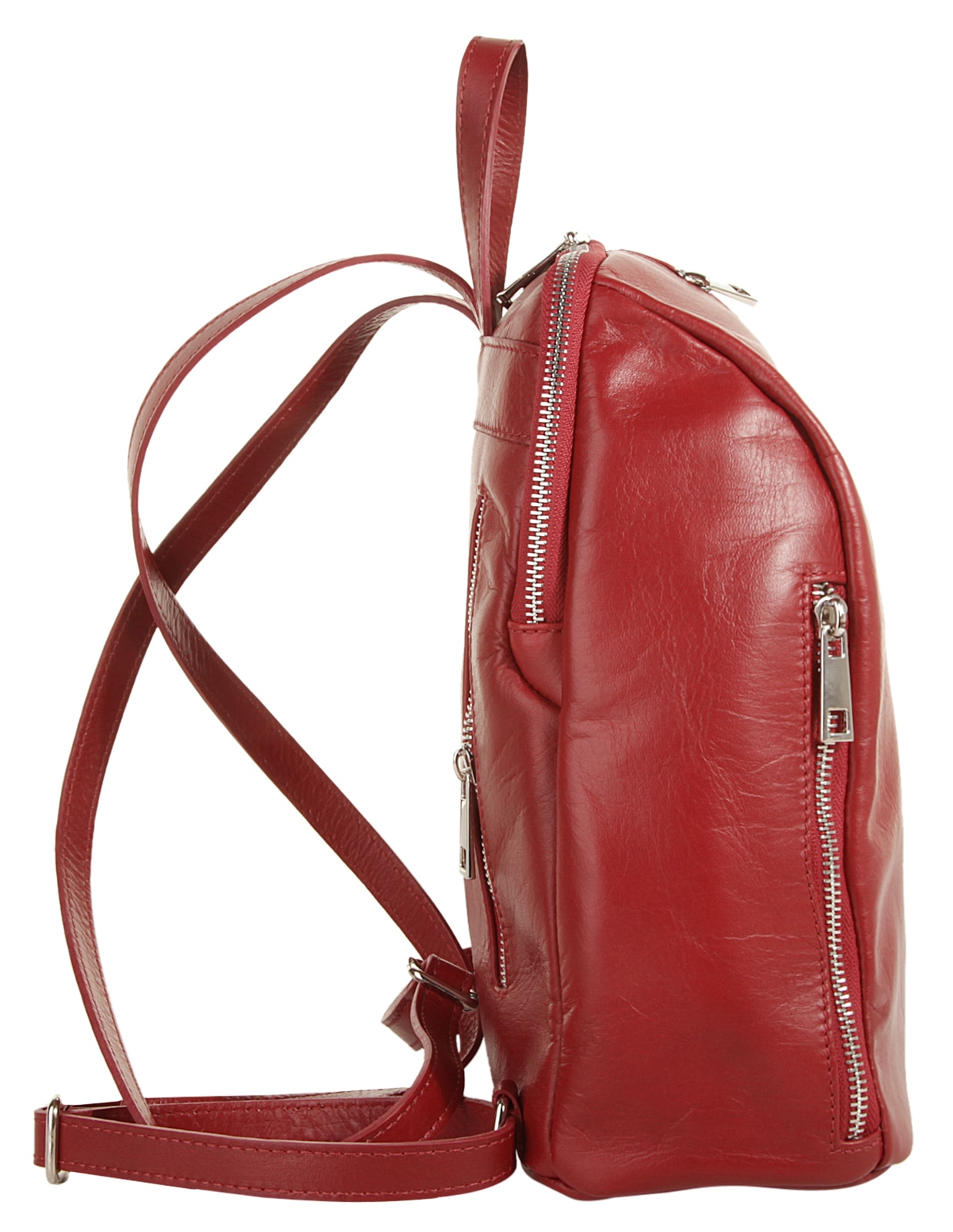 Samantha Look Cityrucksack, echt Leder, Made in Italy