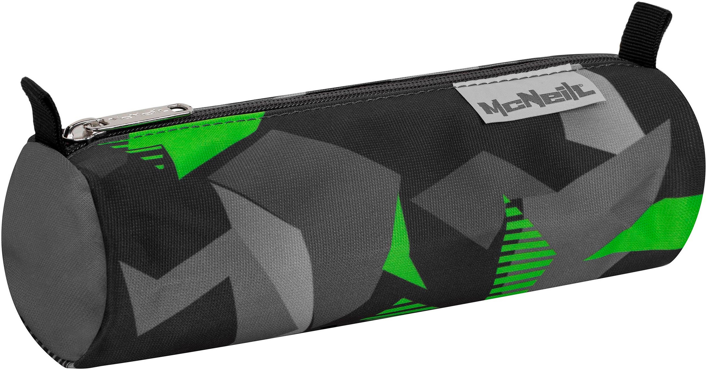 McNeill Schulranzen »Ergo Compacto, Techno« reflektierende Streifen auf den Schultergurten;retroreflektierende Flächen inkl. Federmäppchen, Turnbeutel, Schlamperrolle & Motivmagnet