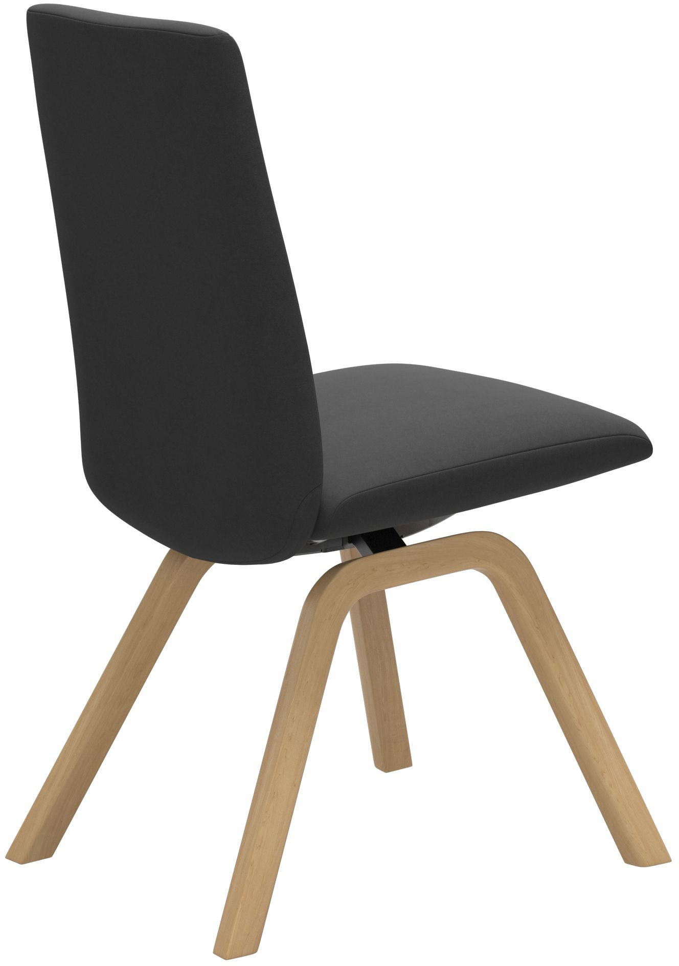 Stressless® Polsterstuhl »Laurel« () Microfaser DINAMICA Low Back, Größe M, mit schräggestellten Beinen in Eiche natur