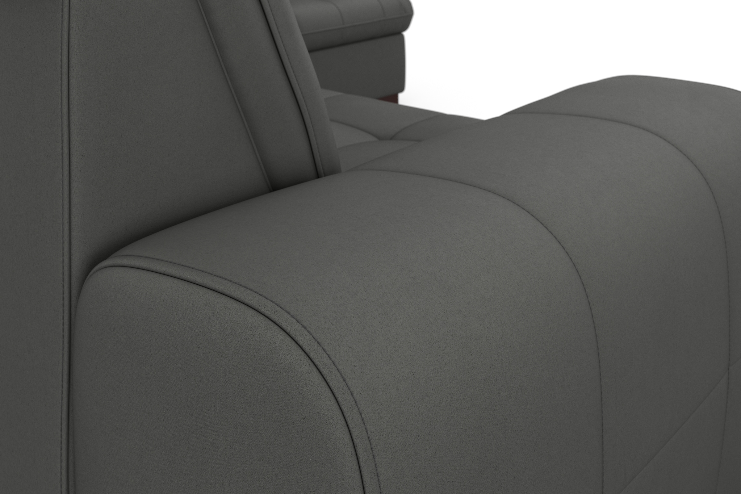 sit&more Ecksofa »Luxor L-Form«, wahlweise mit Bettfunktion, Stauraum und Kopfteilverstellung