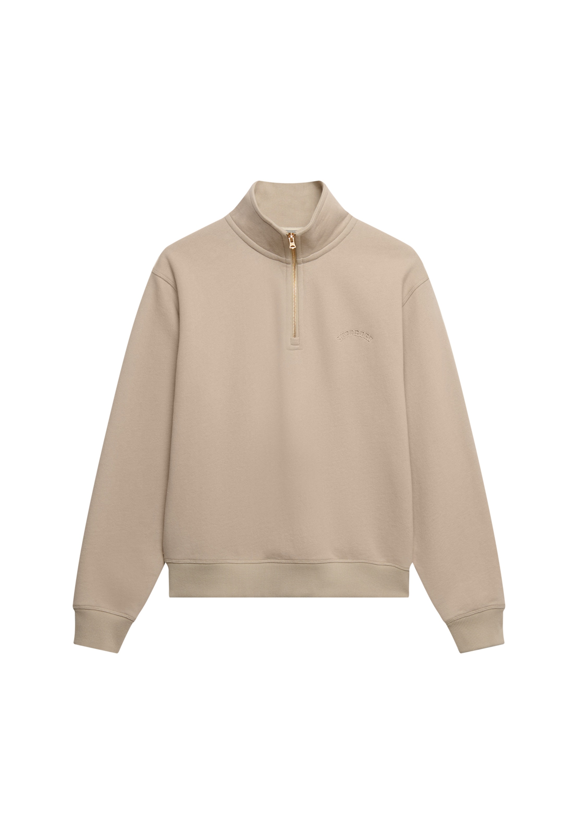 Superdry Sweatshirt »ESSENTIAL LOGO EMB HALF ZIP«

