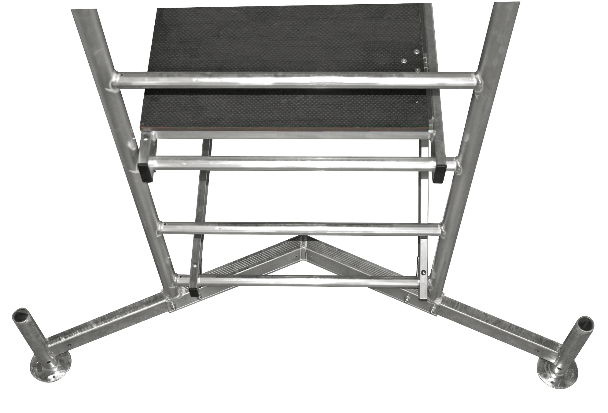 KRAUSE Arbeitsgerüst »ClimTec System«, Alu-Grundgerüst, aufstockbar, Arbeitshöhe: 3 Meter