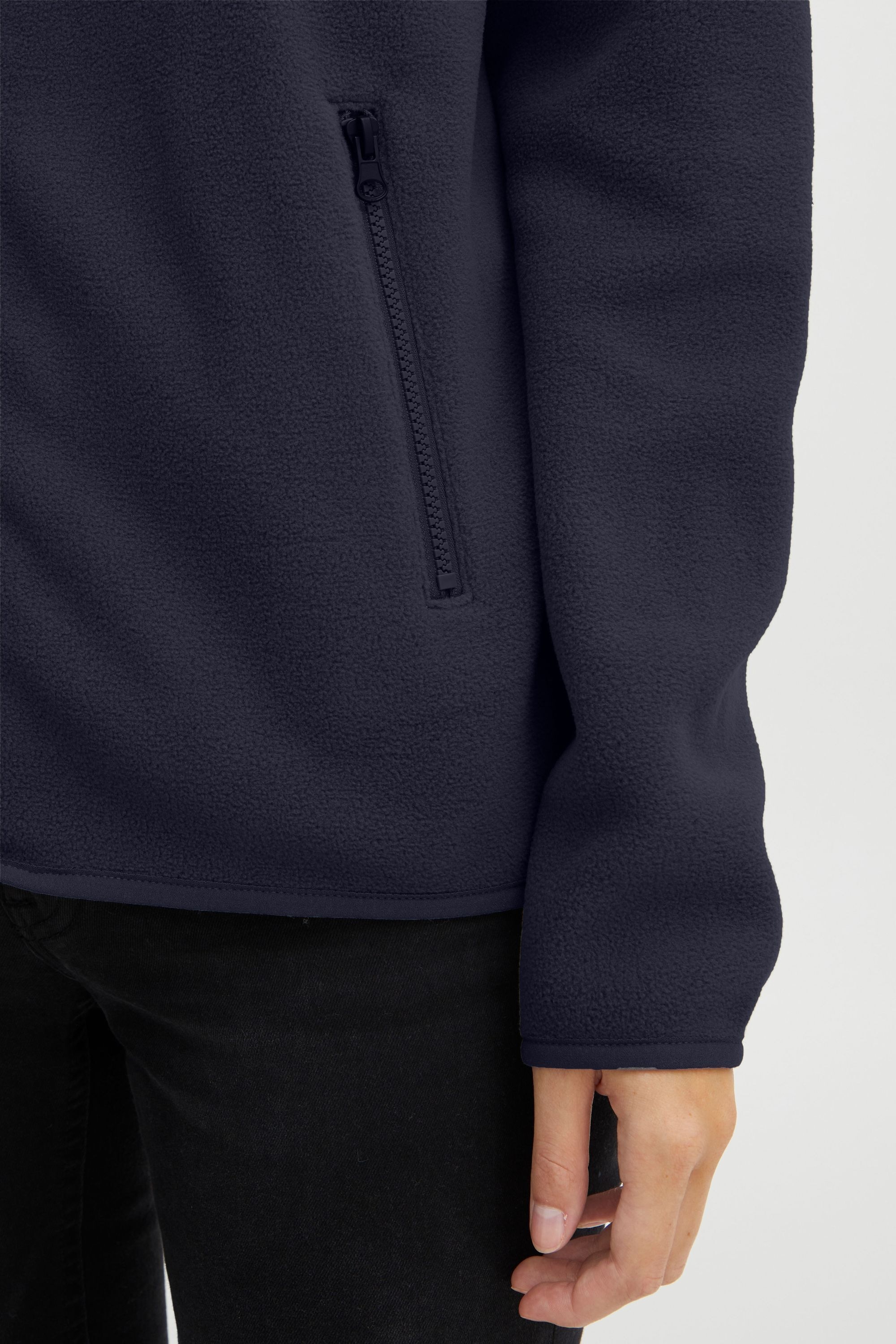 OXMO Fleecejacke »Fleecejacke OXNymfe«, ohne Kapuze