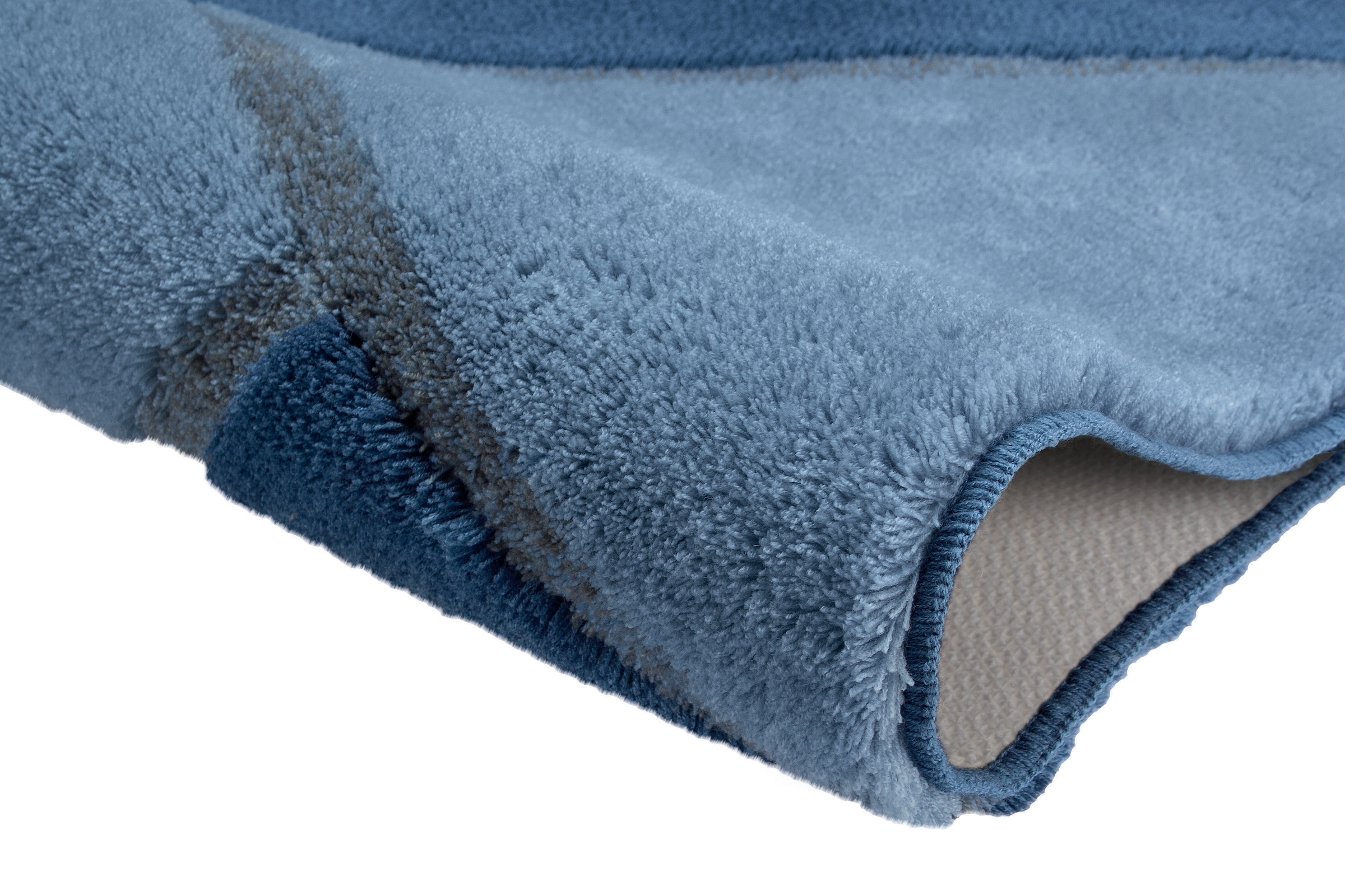 Kleine Wolke Badematte »Hailey«, rutschhemmend beschichtet, fußbodenheizungsgeeignet, Badteppich, modernes Design, Hoch-Tief Effekt, waschbar
