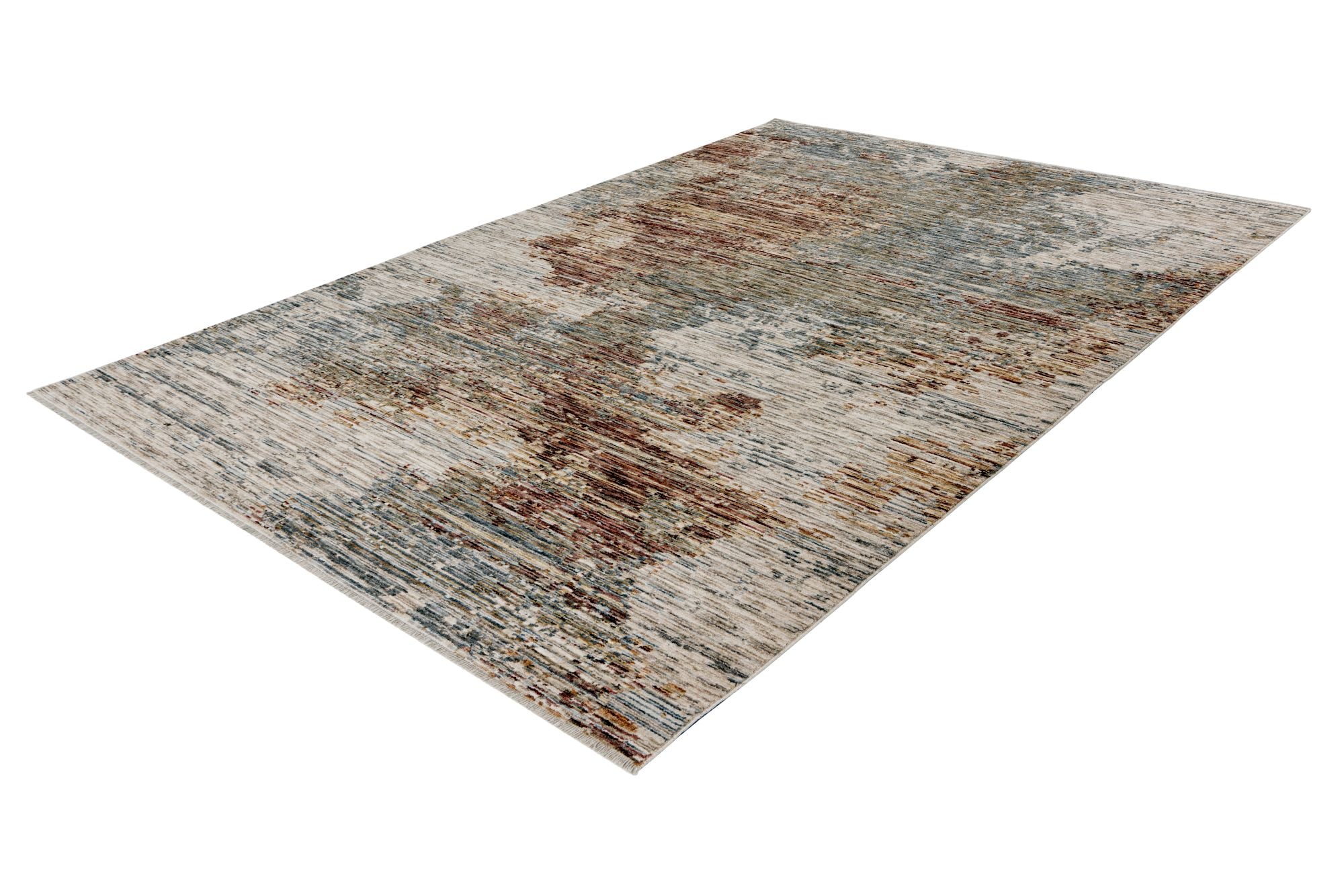 Kayoom Teppich »Pono 720« rechteckig 10 mm Höhe Kurzflor, Vintage, Modernes Muster, Fußbodenheizungsgeeignet