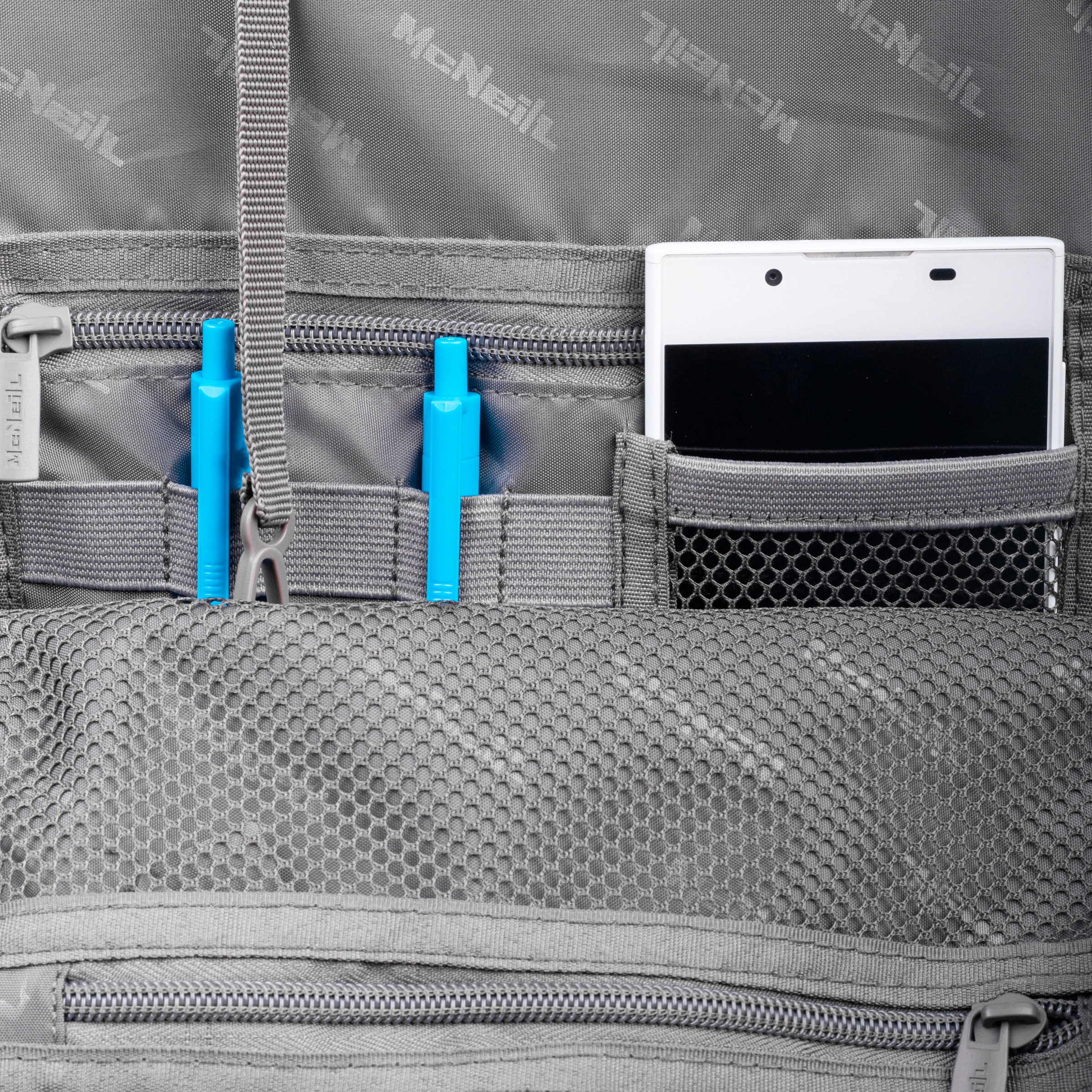 McNeill Schulrucksack »Milo grau«