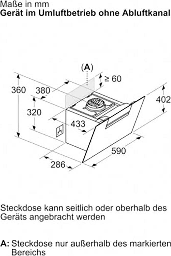 NEFF Wandhaube »D65IFN1S0«, Serie N 50