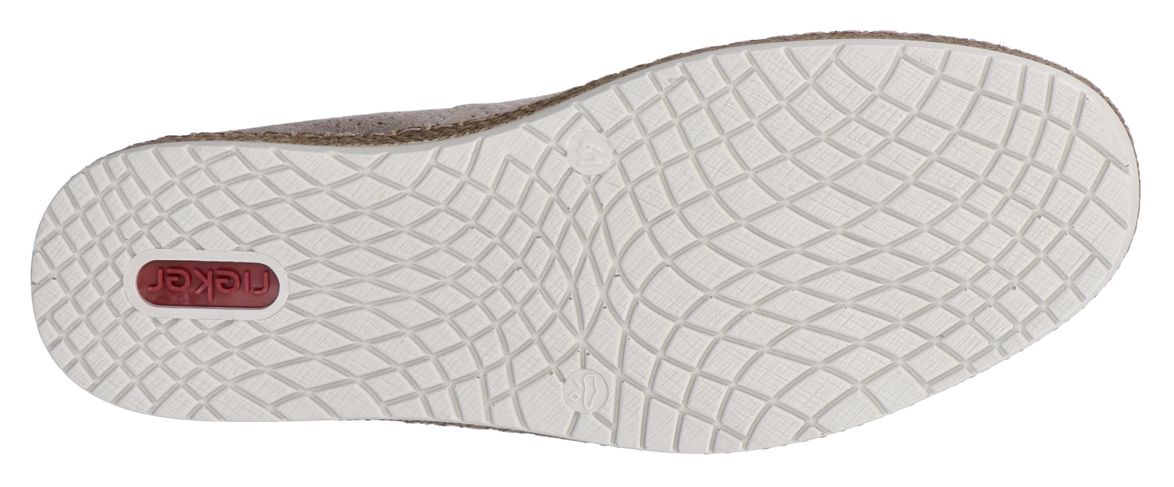 Rieker Slipper  , Schlupfschuh, Casual-Slipper, Mokassin mit Perforation