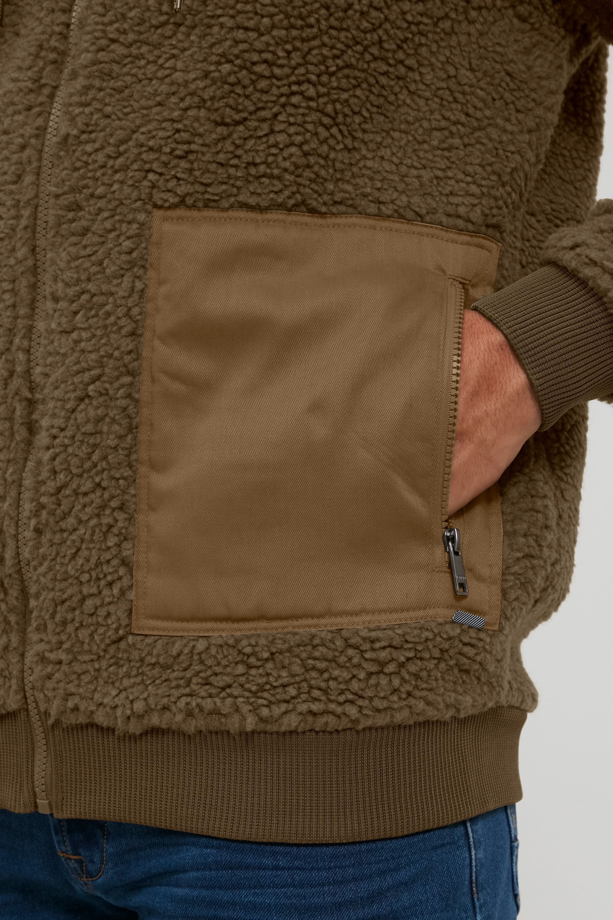 !Solid Fellimitatjacke »Fellimitatjacke SDVig«, mit Kapuze