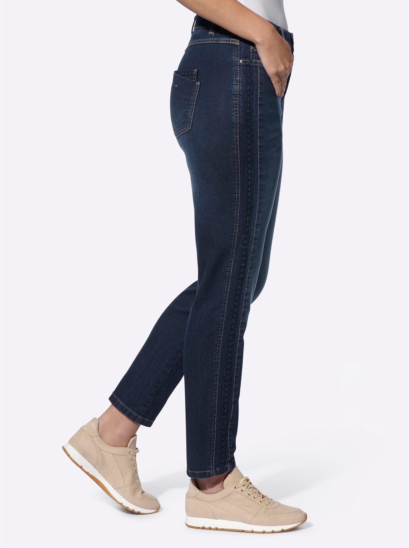heine Boyfriend-Jeans, (1 tlg.)