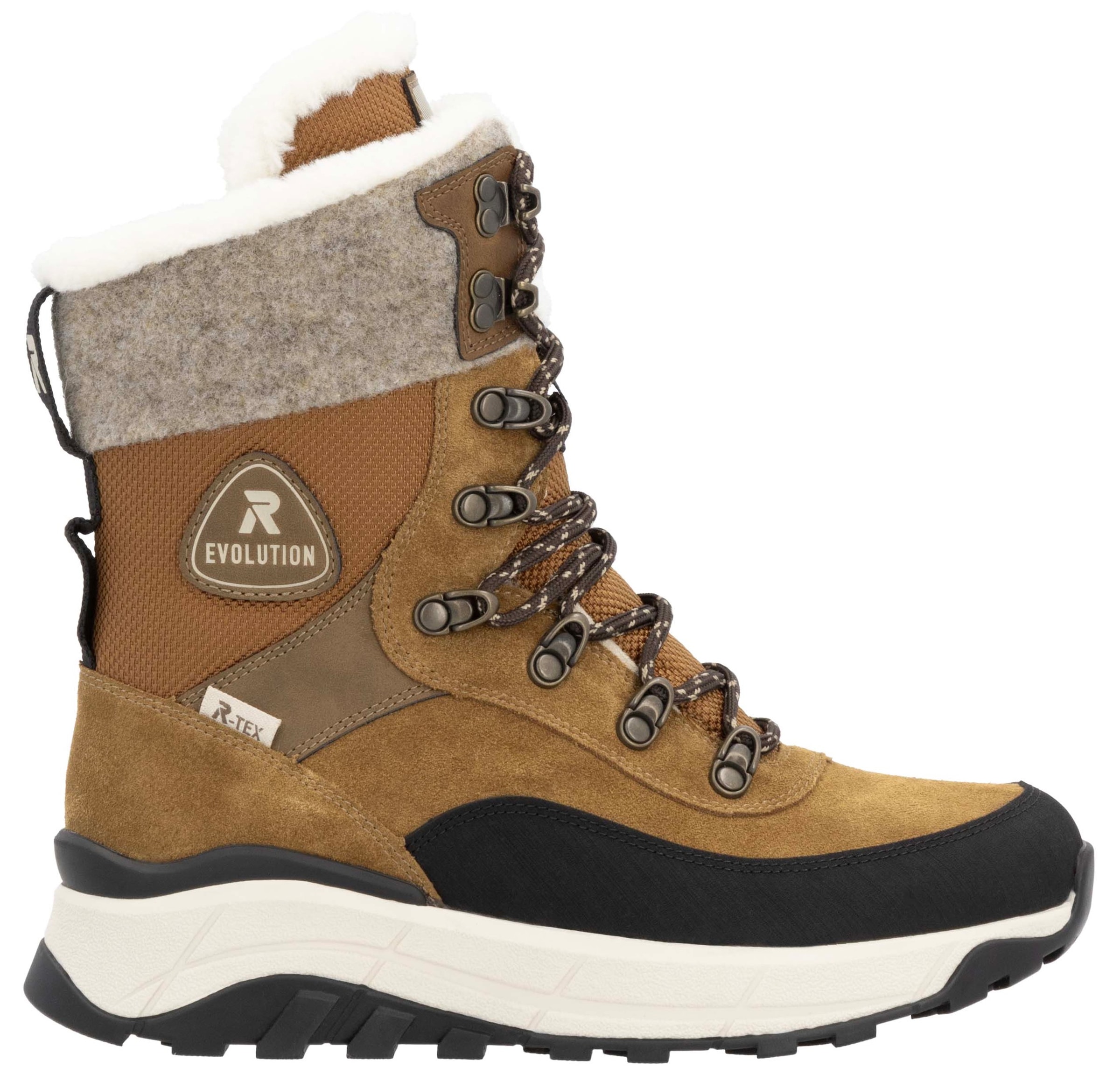 Rieker EVOLUTION Winterboots, Schneeboots, Outdoorstiefelette, TEX Ausstattung, Fiber Grip Sohle