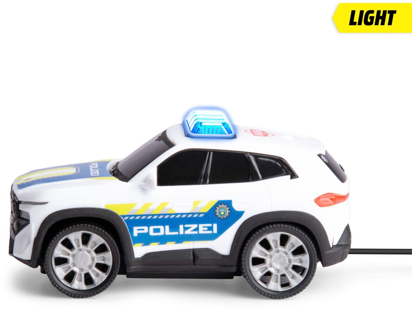 Dickie Toys Spielzeug-Auto »BMW XM Police Racer« mit Licht