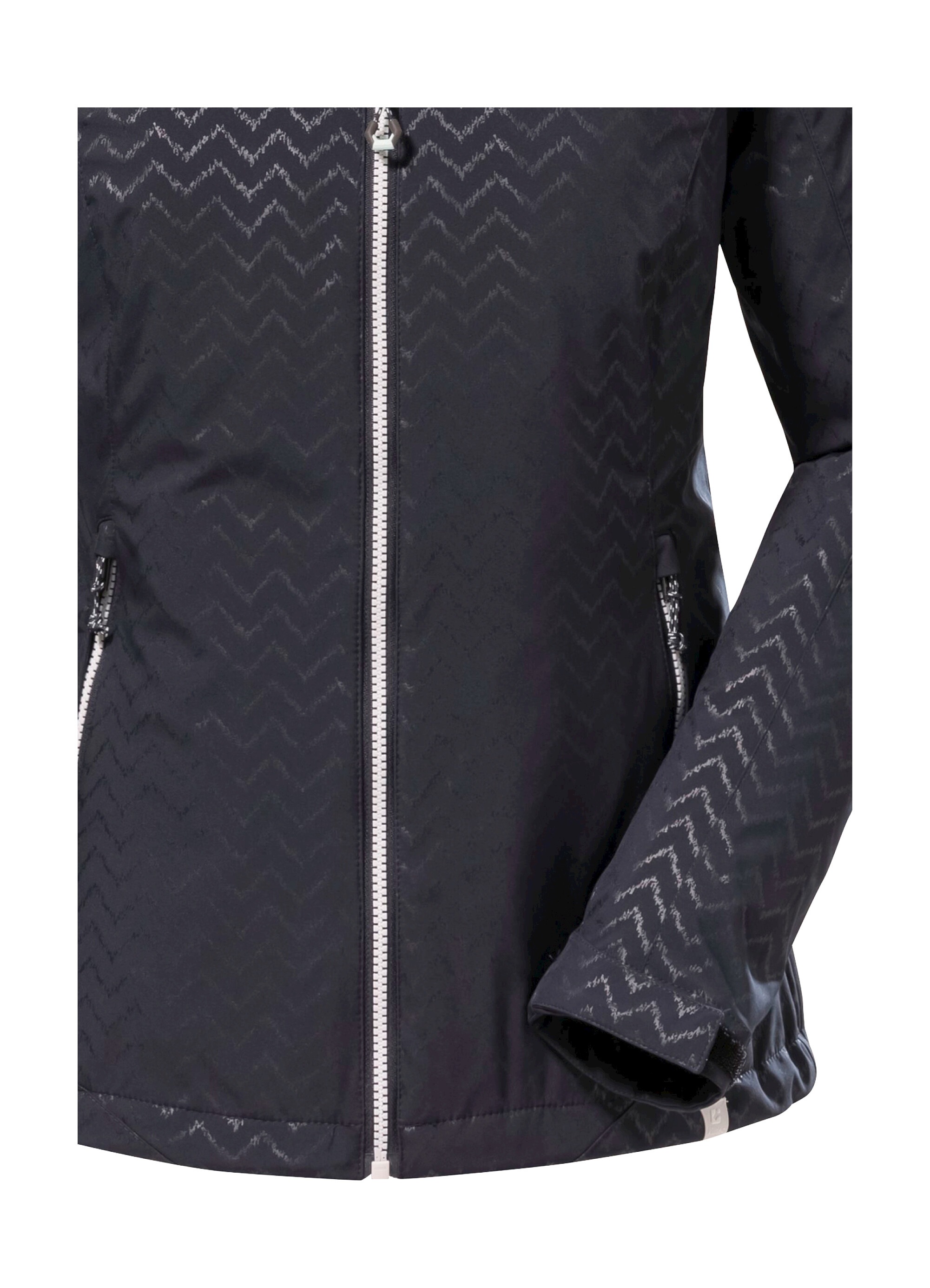 Killtec Softshelljacke »KOS 176 WMN SFTSHLL JCKT«, Wasserabweisende, atmungsaktive Softshelljacke mit All Over-Print