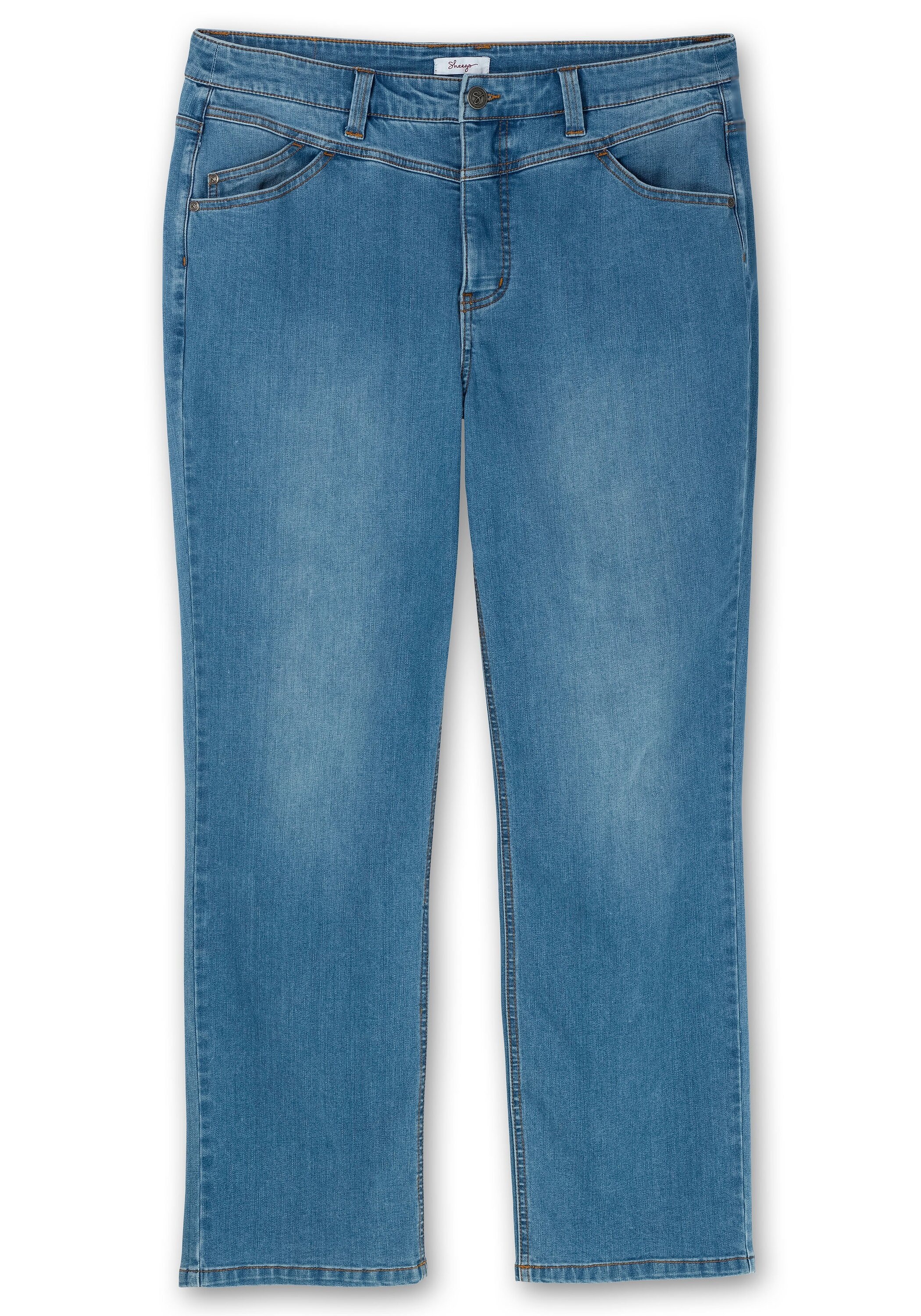 Sheego Stretch-Jeans »Gerade Jeans mit Bodyforming-Effekt«