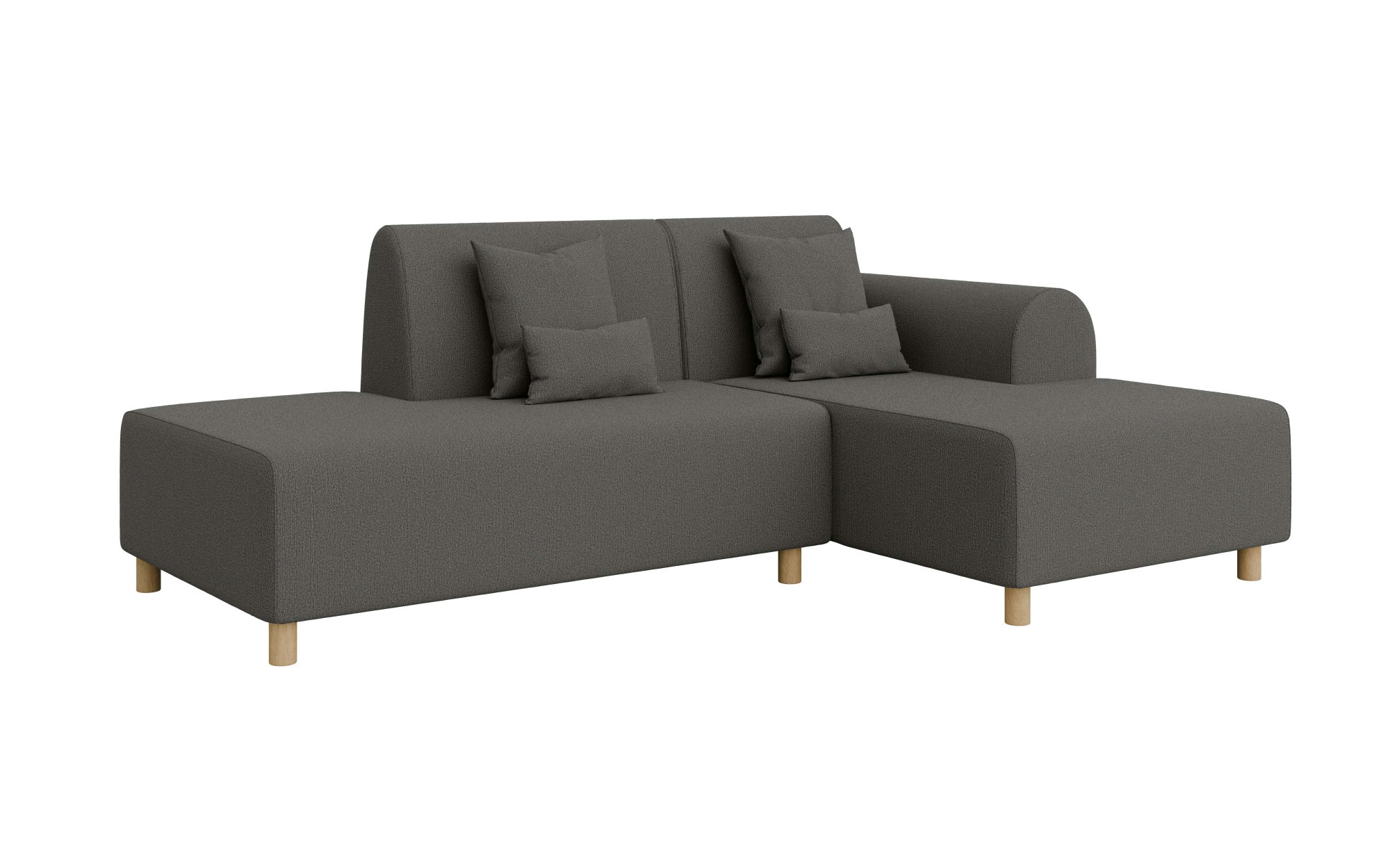 INOSIGN Ecksofa »Suyala«, L-Form mit Hocker