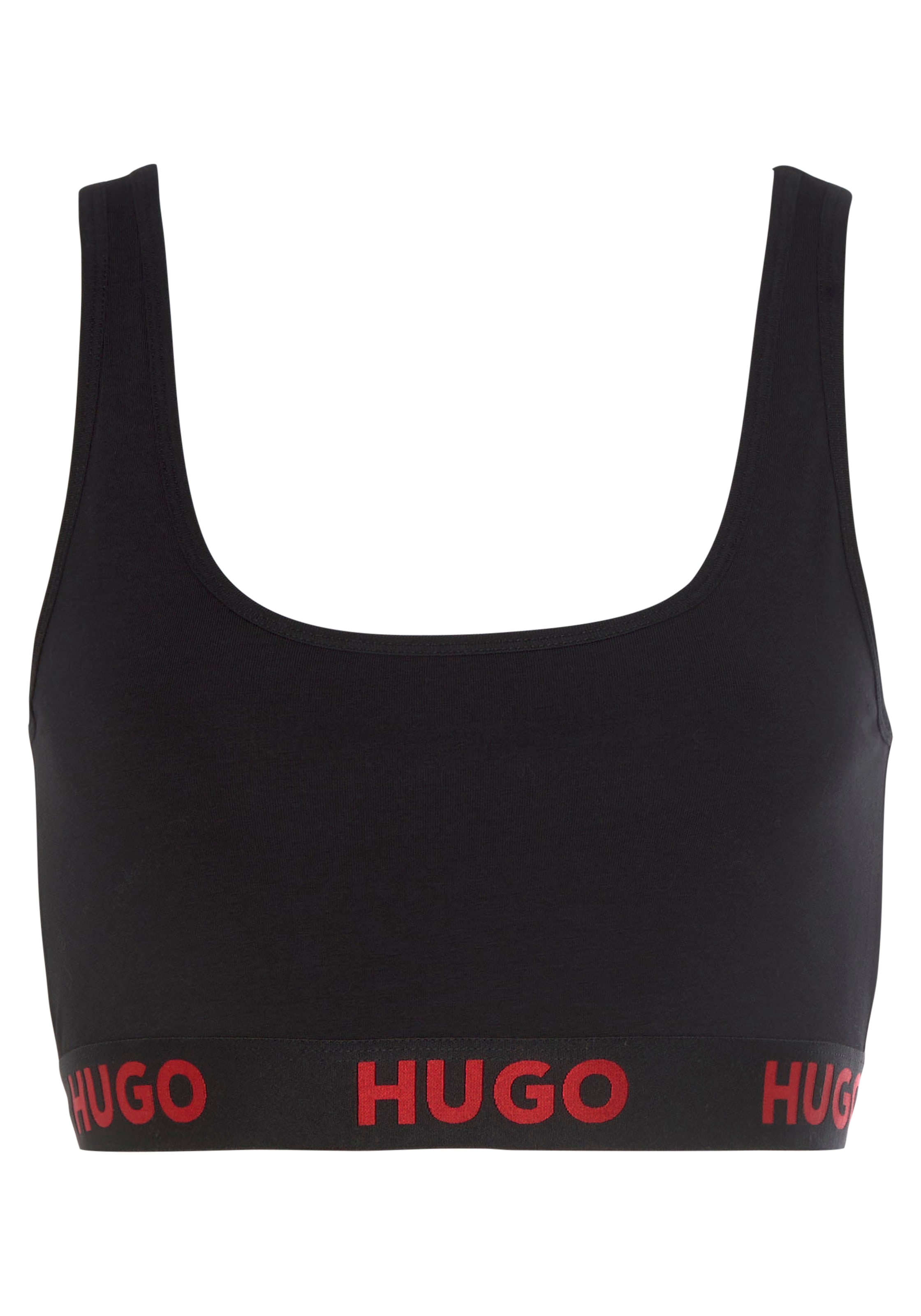 HUGO Underwear Bralette-BH »BRALETTE SPORTY LOGO«, mit elastischem Bund