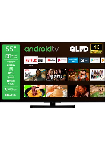 JVC QLED-Fernseher »LT-55VAQ6155«, 139 cm/55 Zoll, 4K Ultra HD, Android TV, HDR Dolby... kaufen