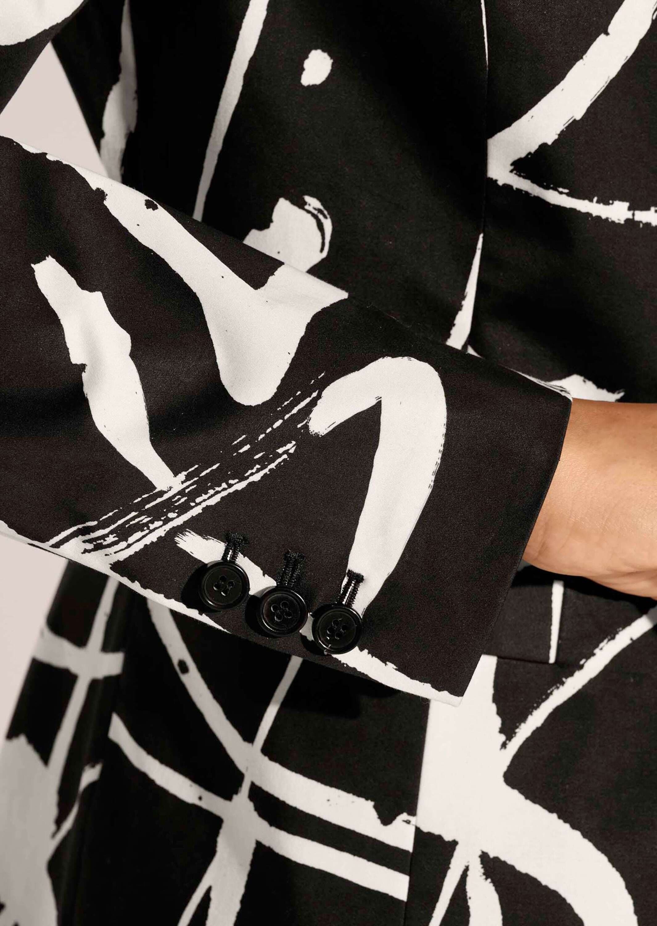 MADELEINE Jackenblazer »Blazer Kurzblazer mit Unikat-Print«