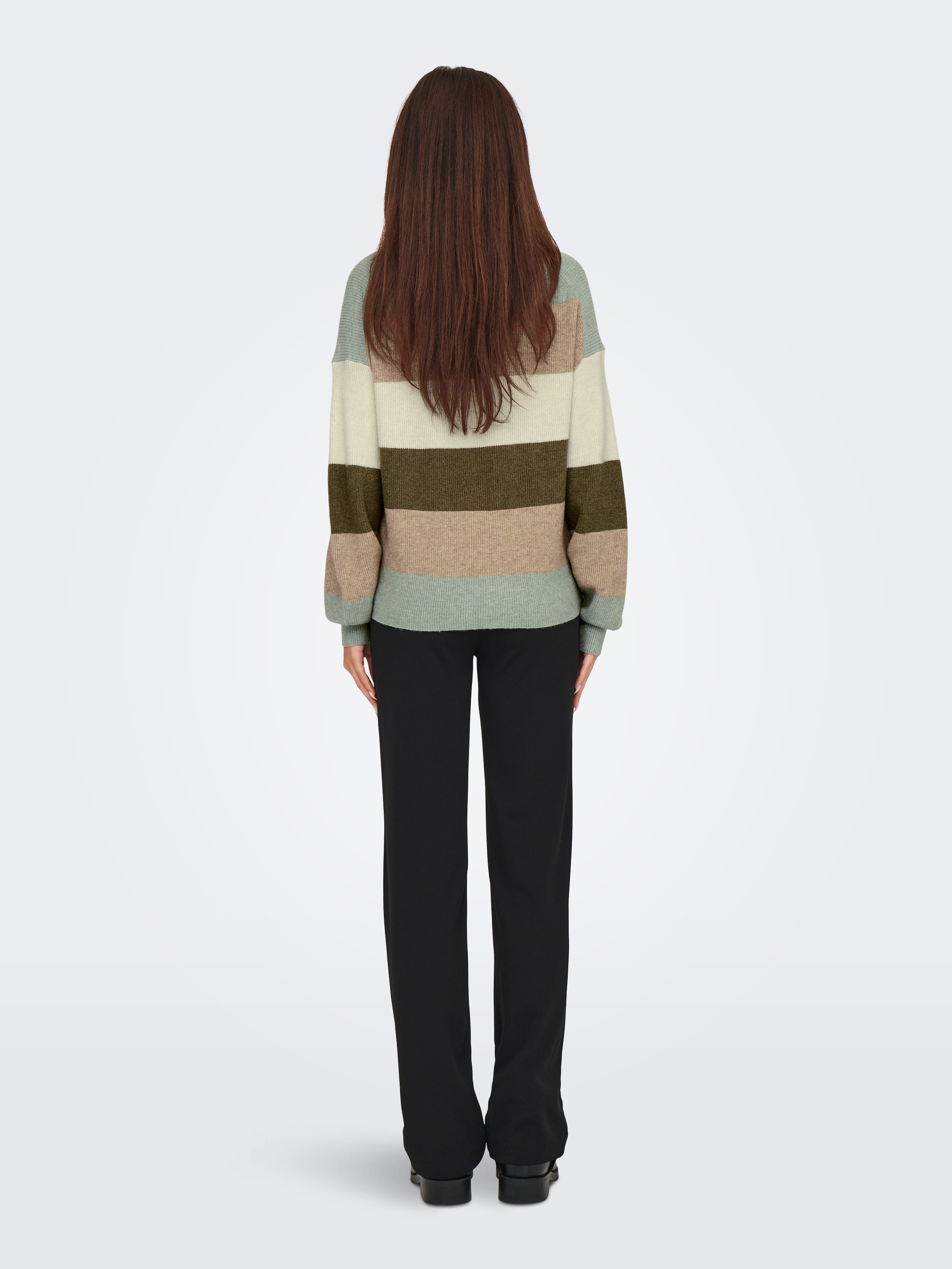 ONLY Strickpullover »ONLATIA L/S STRIPE PULLOVER KNT NOOS«