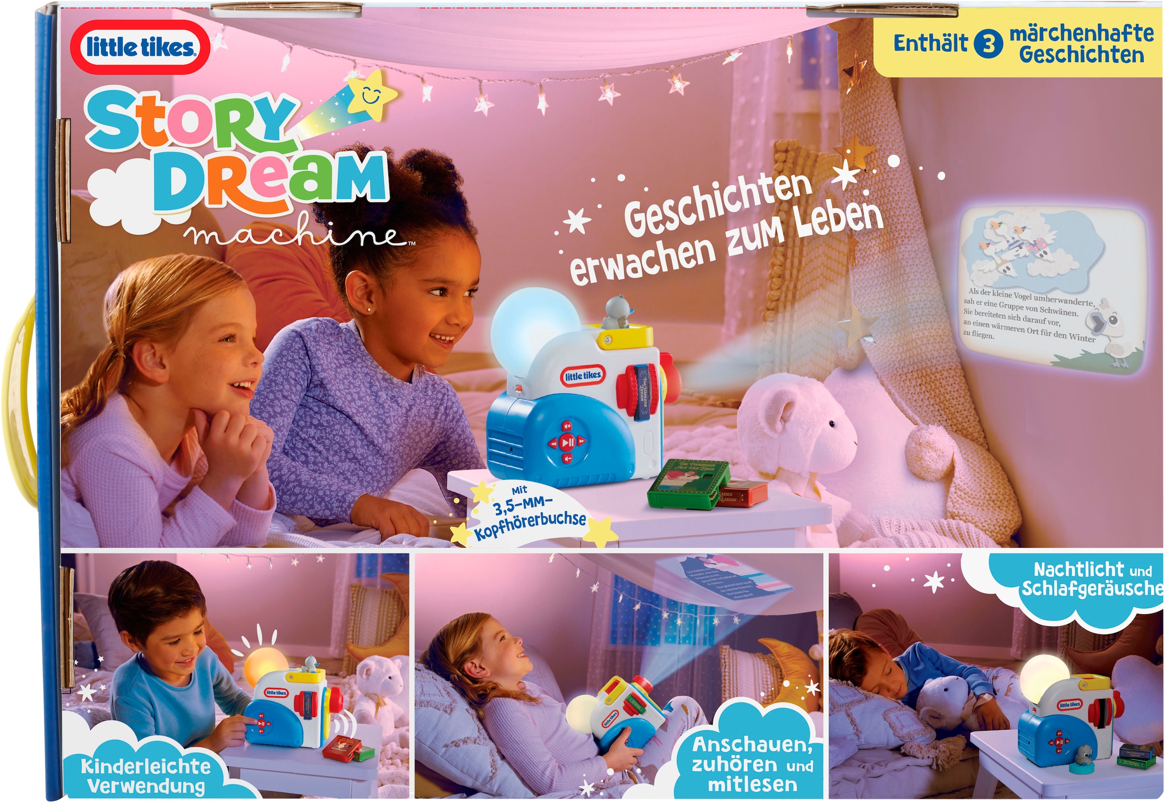 Little Tikes® Hörspiel »Story Dream Machine« Nachtlicht und Schlafgeräusche