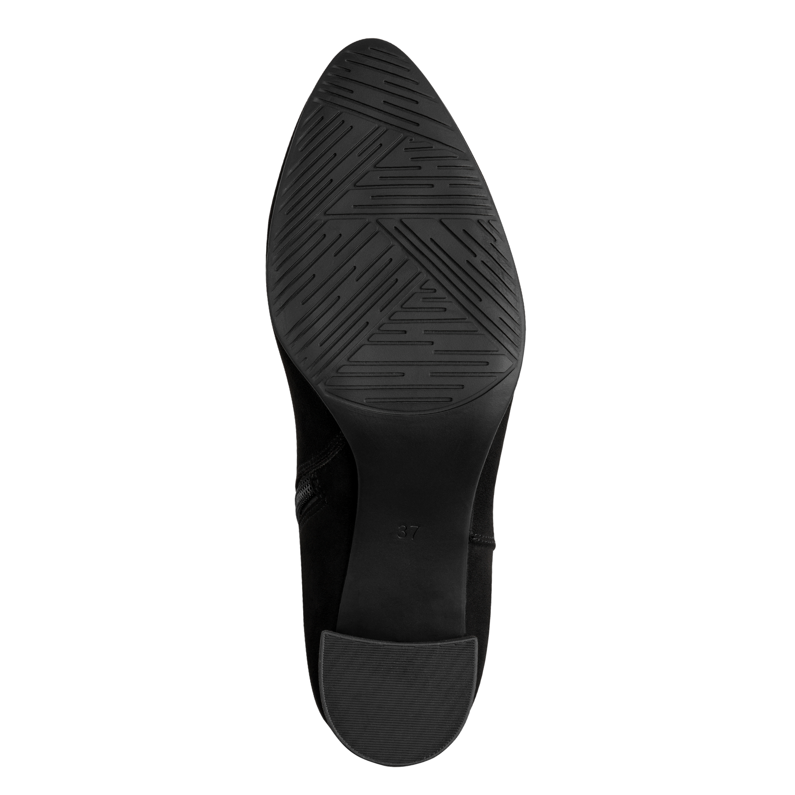 MARCO TOZZI by GMK Stiefel  Blockabsatz, Langschaftstiefel mit edlem Logo-Schmuckelement