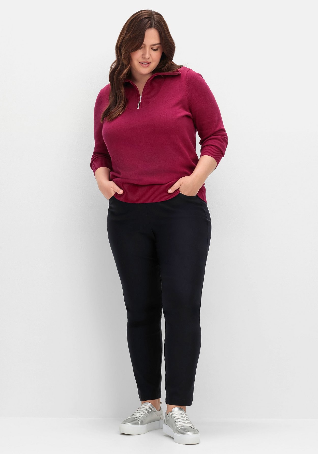 Sheego Schlupfhose »Bengalinhose mit schmalem Bein«