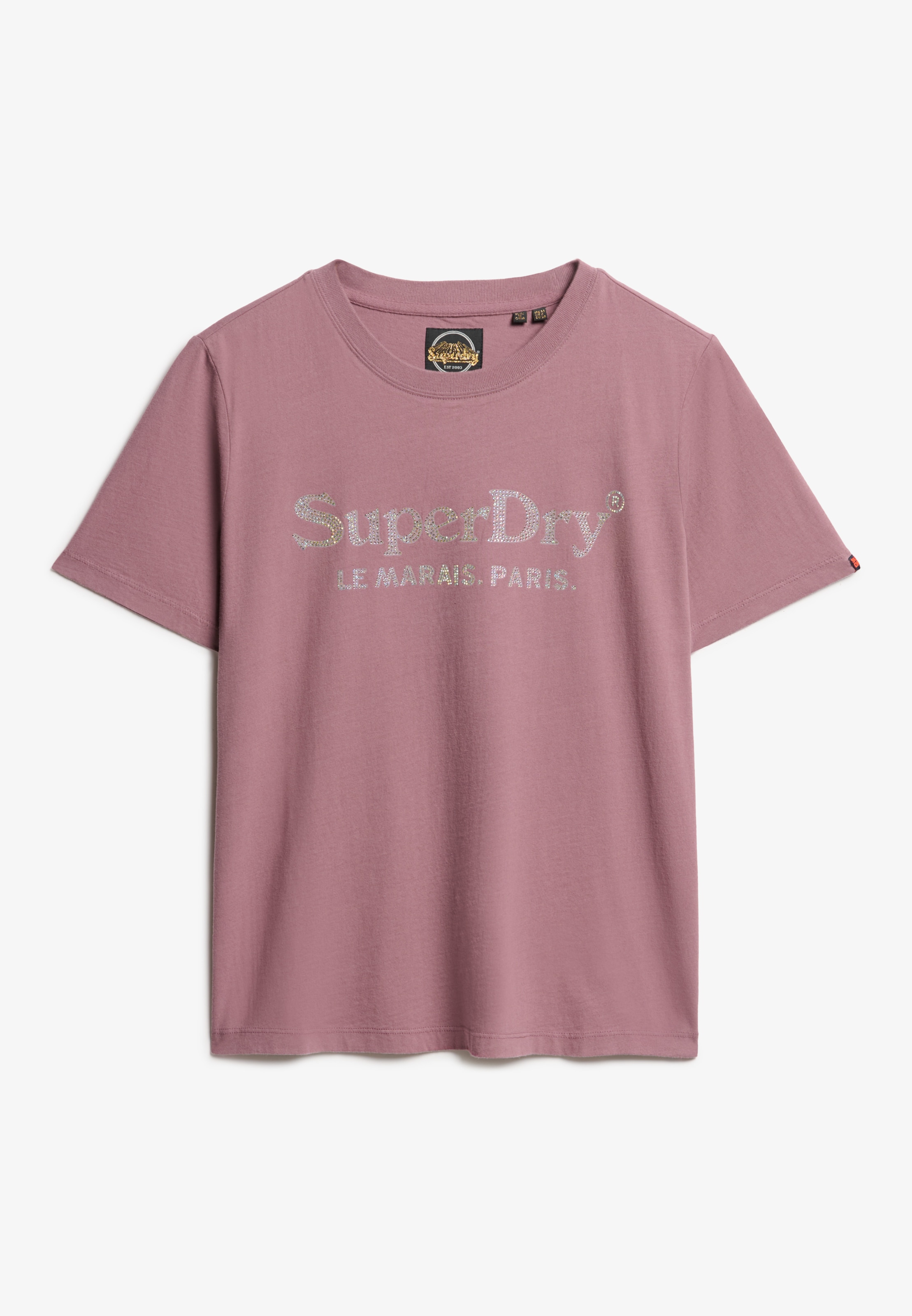 Superdry Kurzarmshirt »VENUE METALLIC RELAXED TEE«