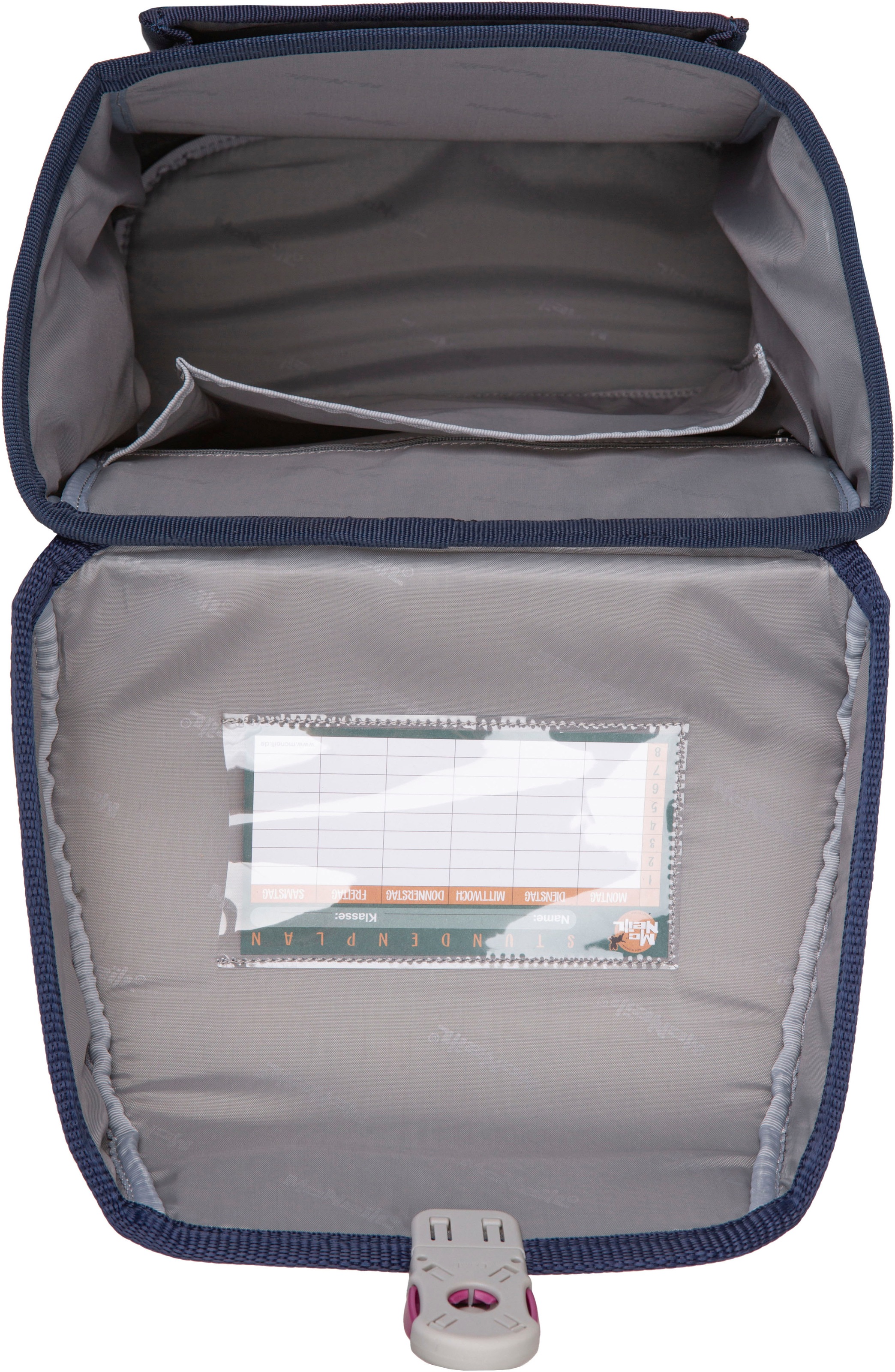 McNeill Schulranzen »Tenero, Tetra« reflektierende Streifen auf den Schultergurten;retroreflektierende Flächen inkl. Federmäppchen, Turnbeutel, Schlamperrolle & Motivmagnet