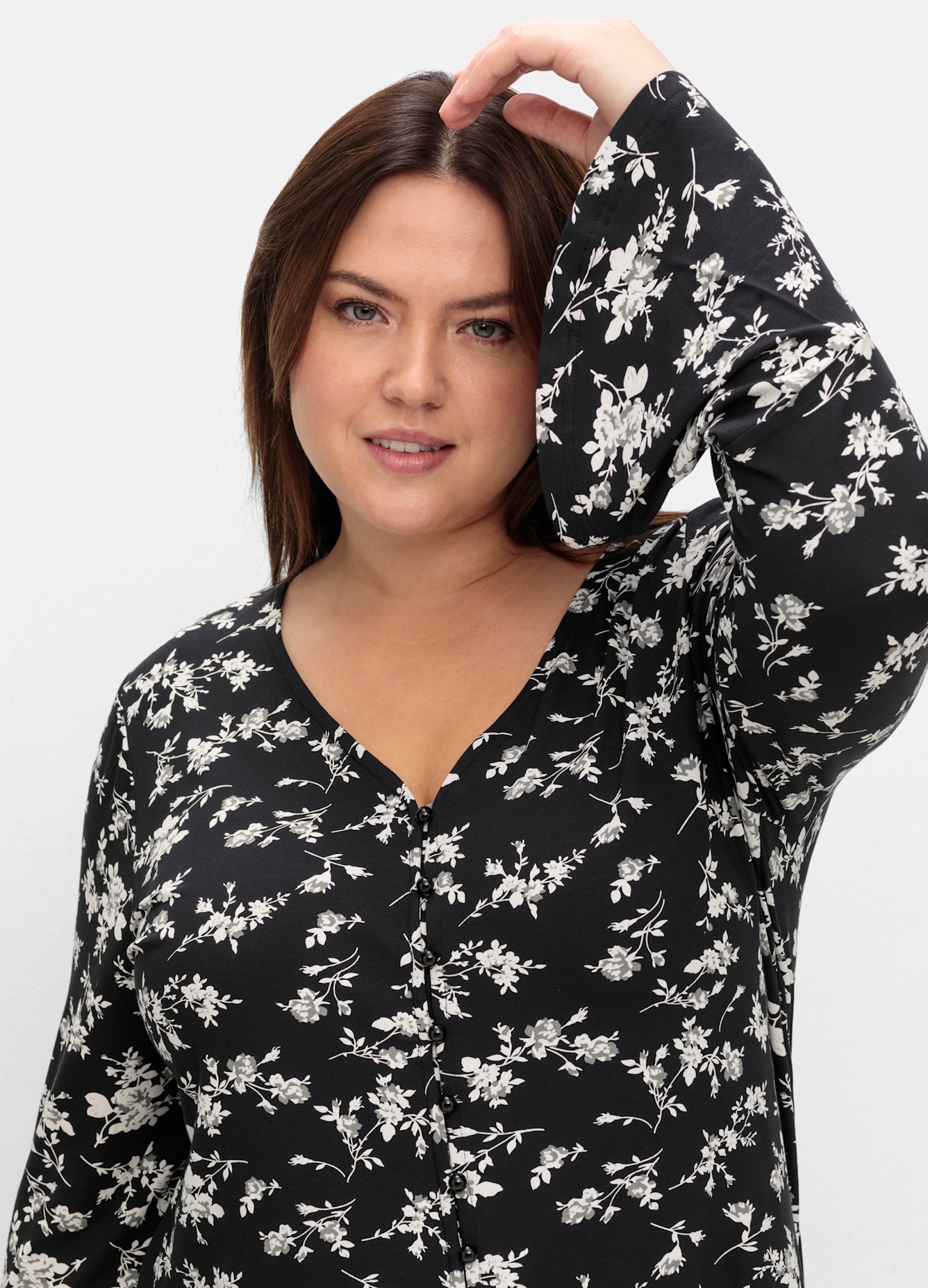 sheego by Joe Browns Langarmshirt »Langarmshirt« 1 Stk.