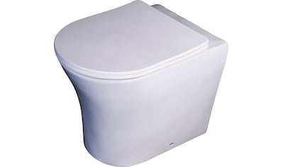 VEROSAN Tiefspül-WC »Aliki Square«, (Set), Wand-WC inkl. WC-Sitz online  kaufen | mit 3 Jahren XXL Garantie